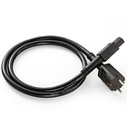 QED XT5 Hifi Strømkabel 1 m