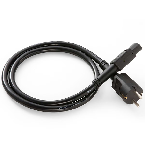 QED XT5 Hifi Strømkabel 1 m