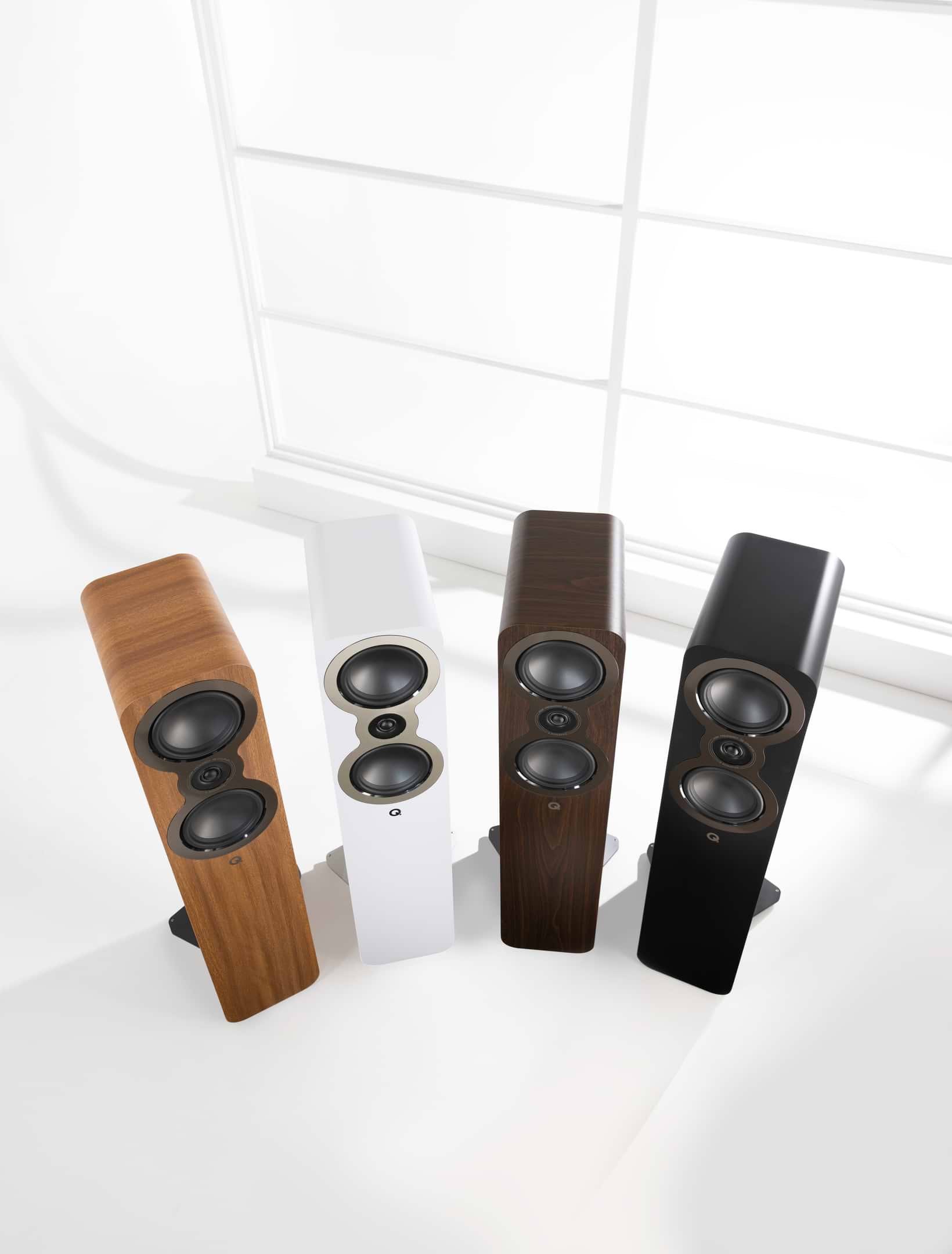 Q_Acoustics_3050c_group_shot_lifestyle