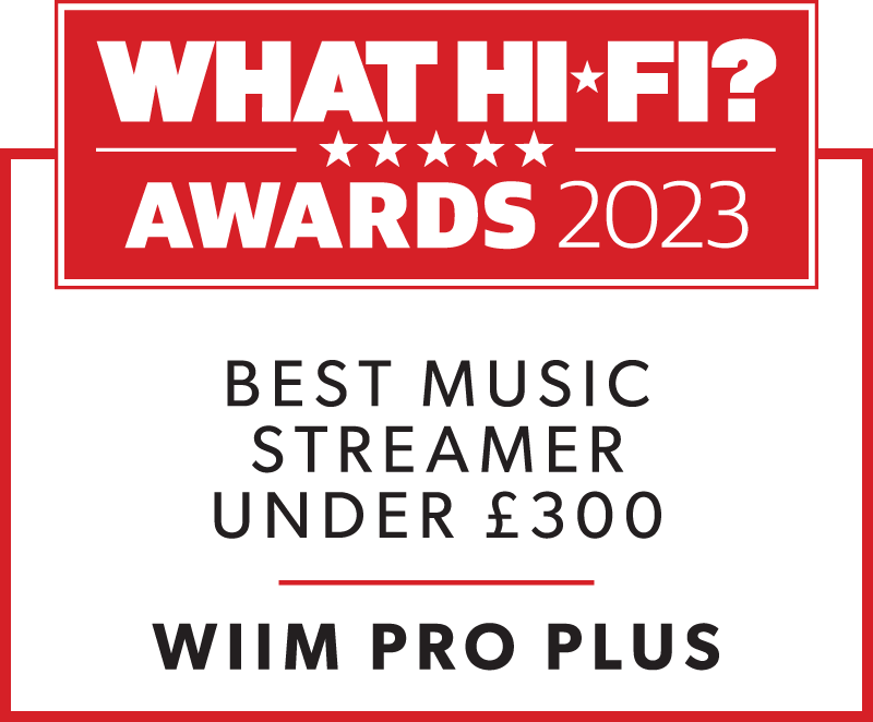 What_Hi-Fi__Awards_2023_logo_Best_music_streamer_under_300__Wiim_Pro_Plus__global_usage