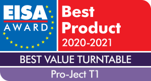 Pro-Ject T1 EISA Award
