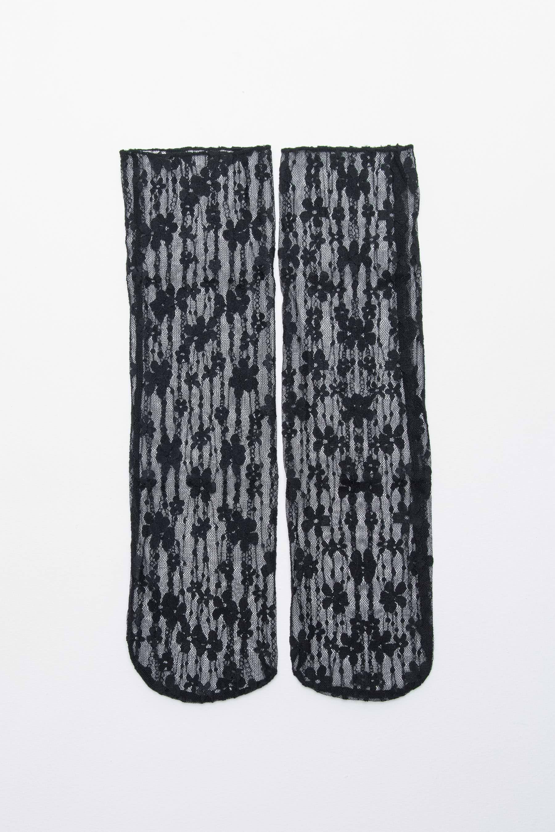 SHEER LACE -זוג גרביים image number undefined