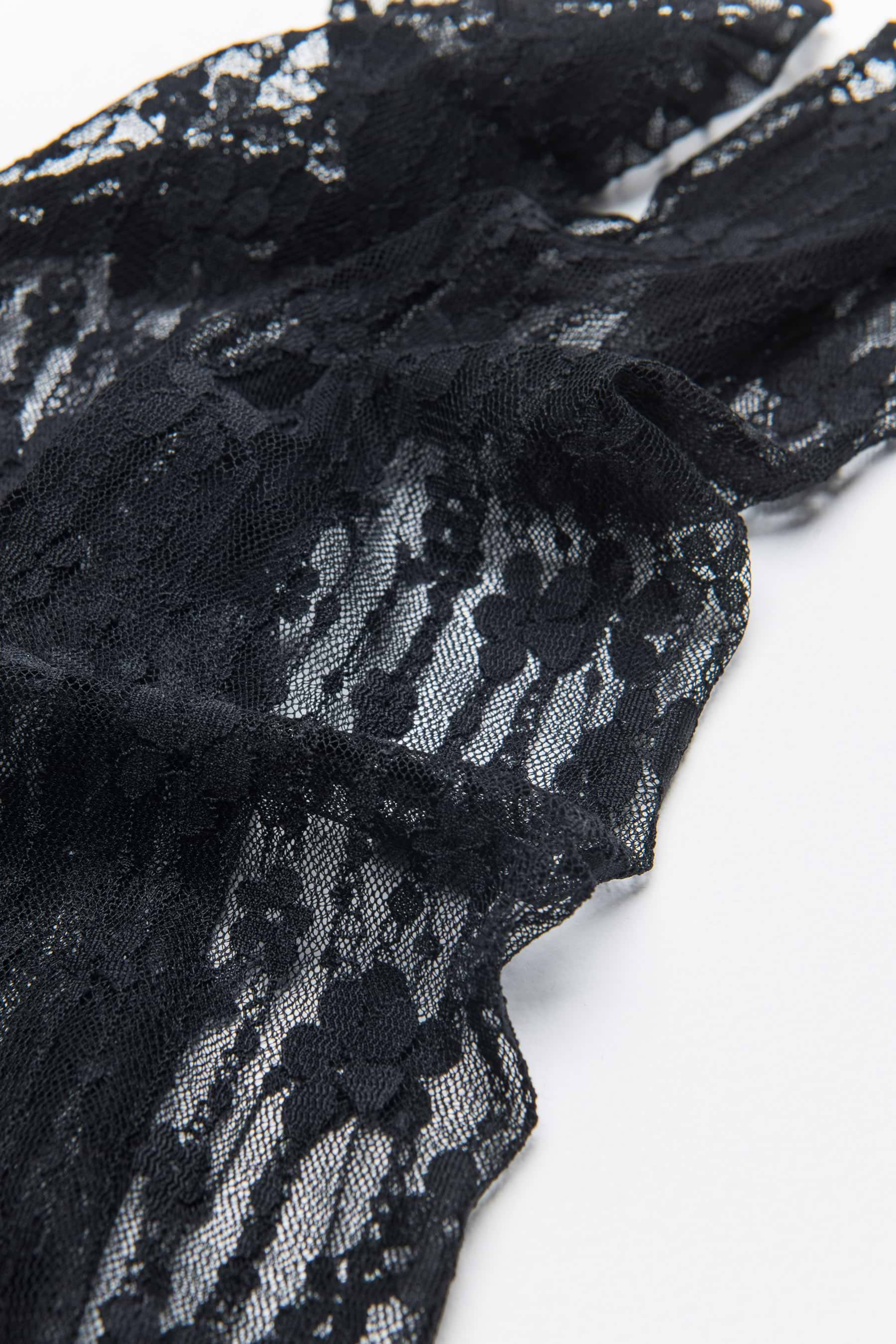 SHEER LACE -זוג גרביים image number undefined