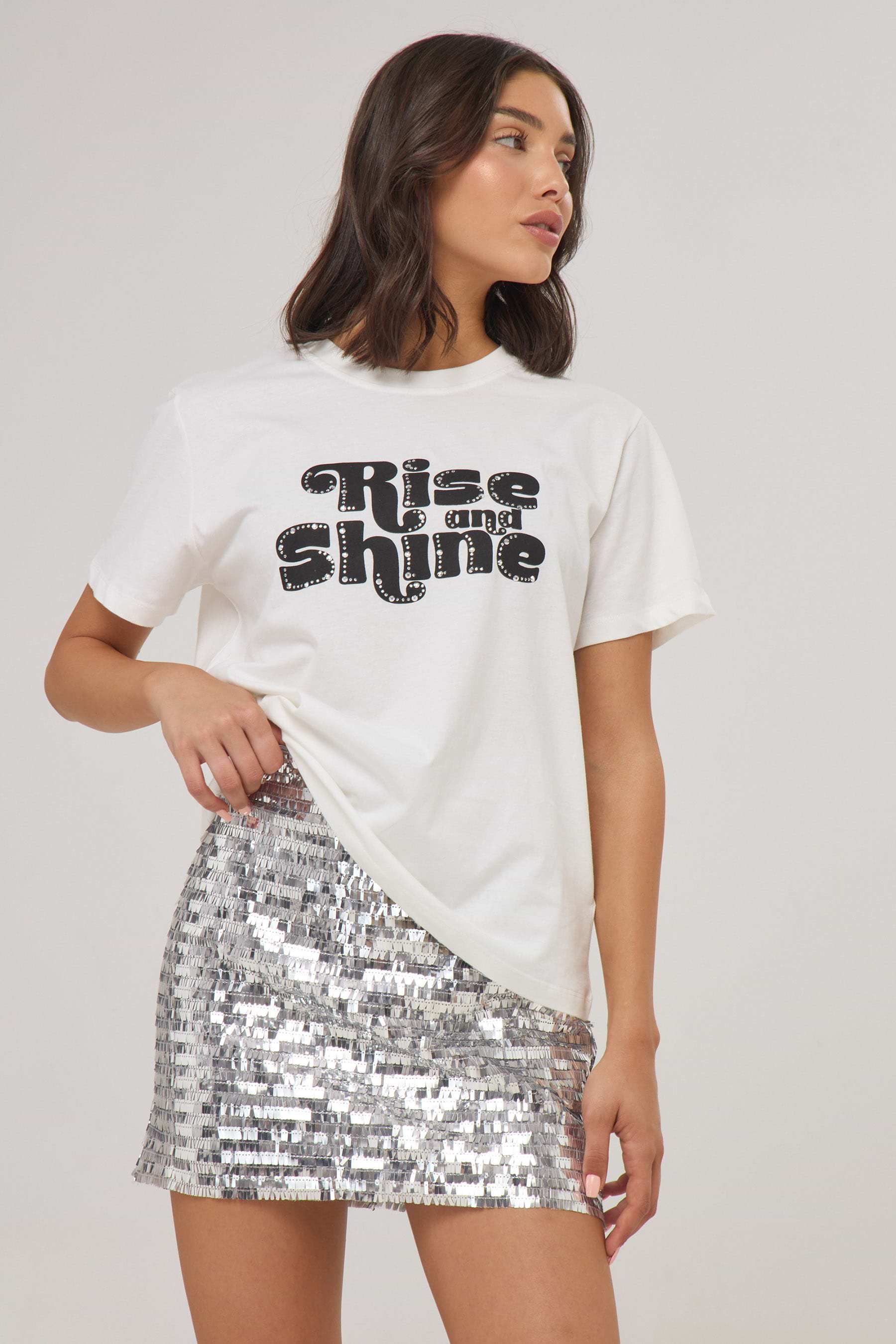 Rise and shine טי שירט image number undefined