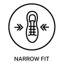 Narrow fit