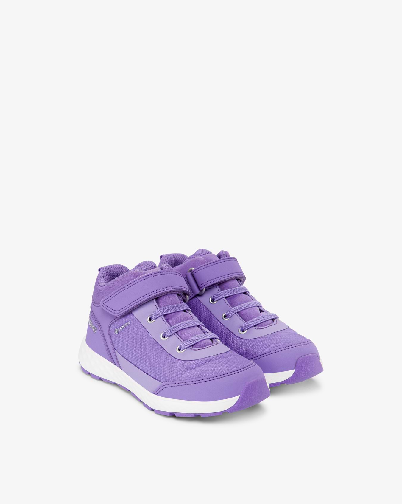 Viking Fun Mid GTX 1V Kids Purple Gore-Tex Velcro