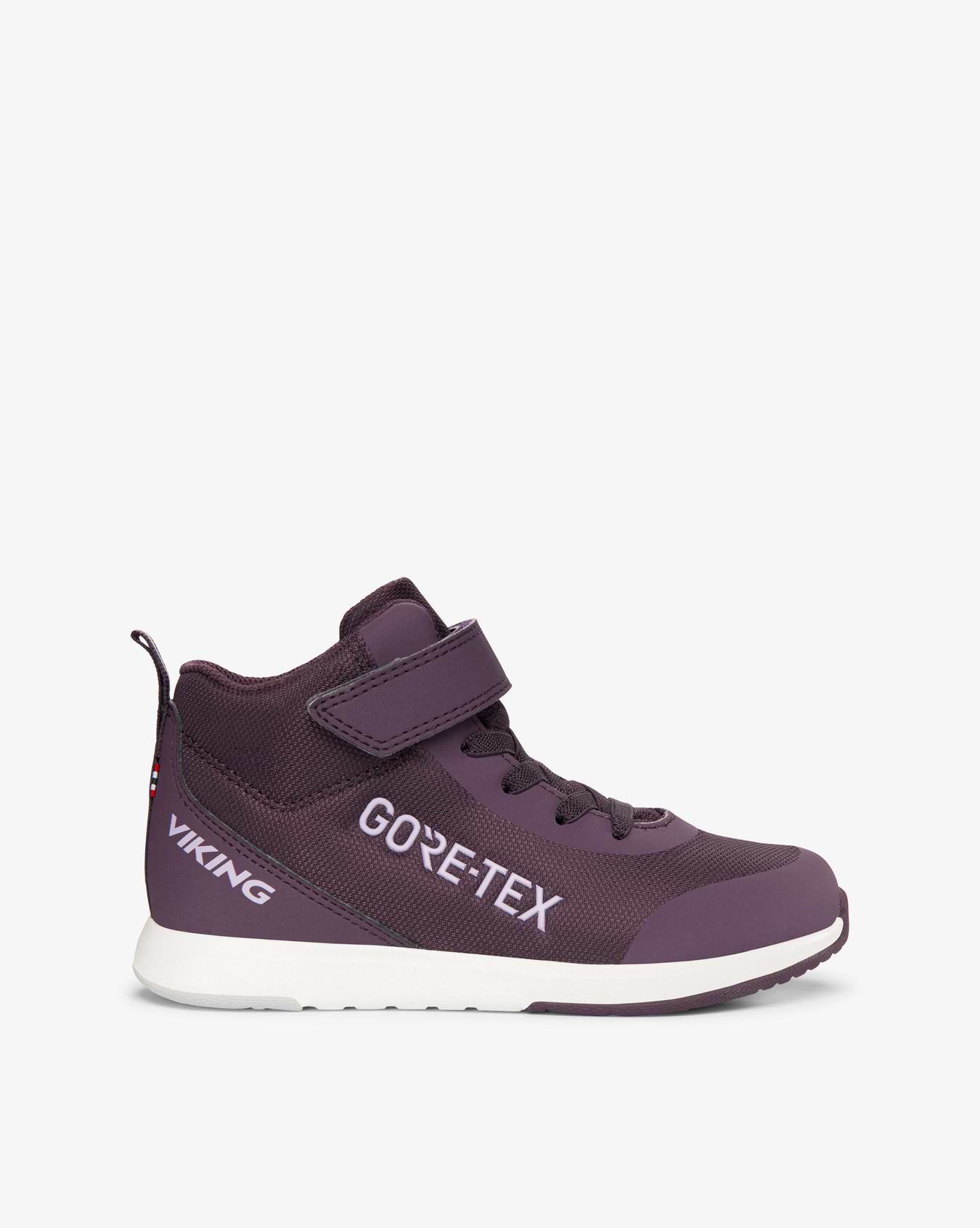 Viking Spurt Mid GTX 1V Jr Purple Gore-Tex Velcro