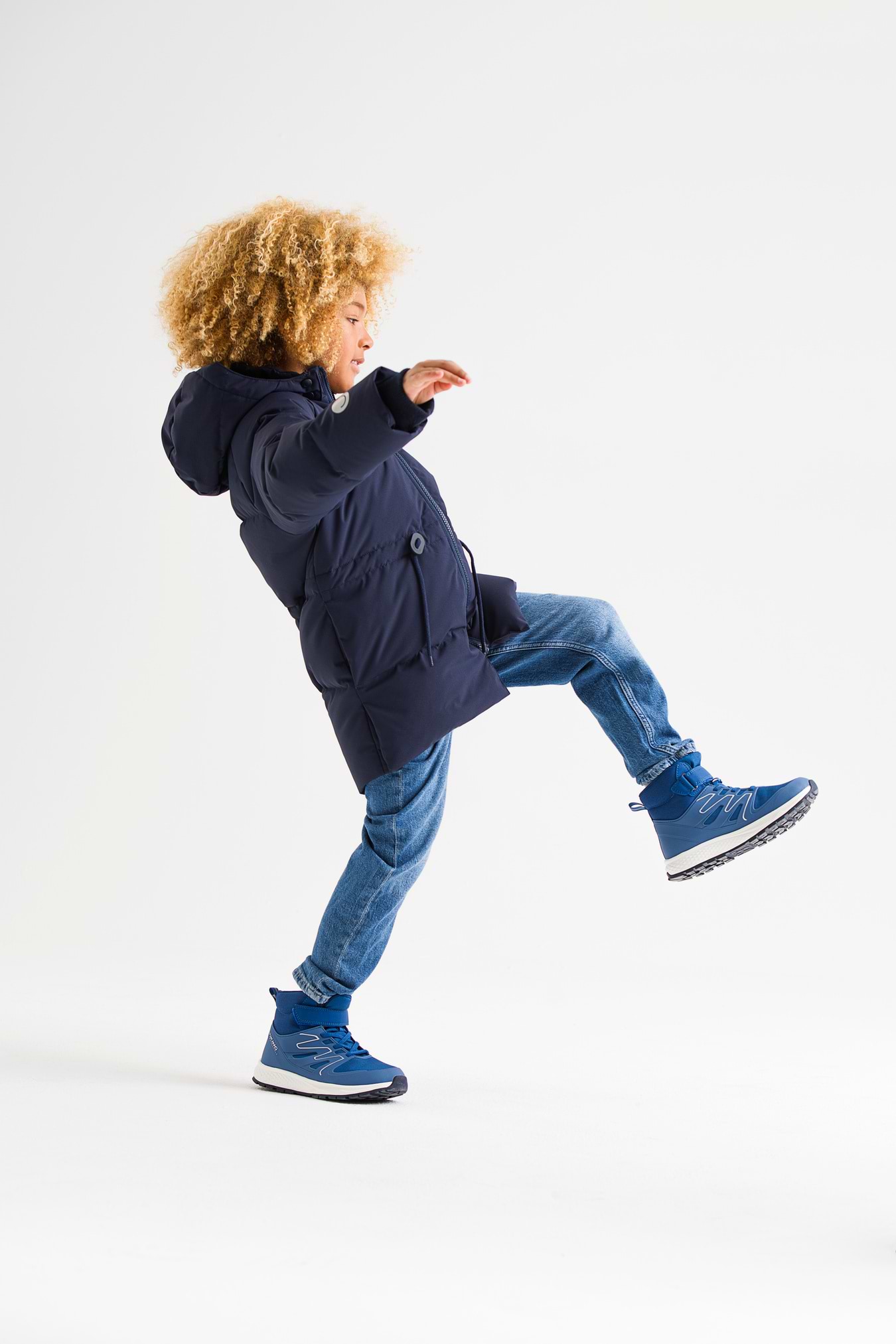 Equip Defence Warm WP 1V Jr Blue/Navy