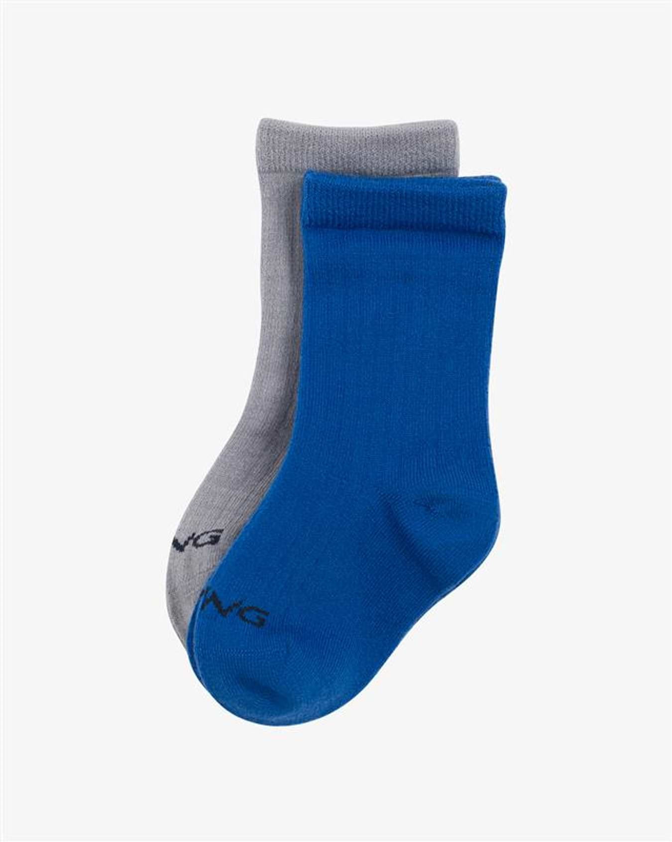 Toasty 2 Pack Wool Socks Blue