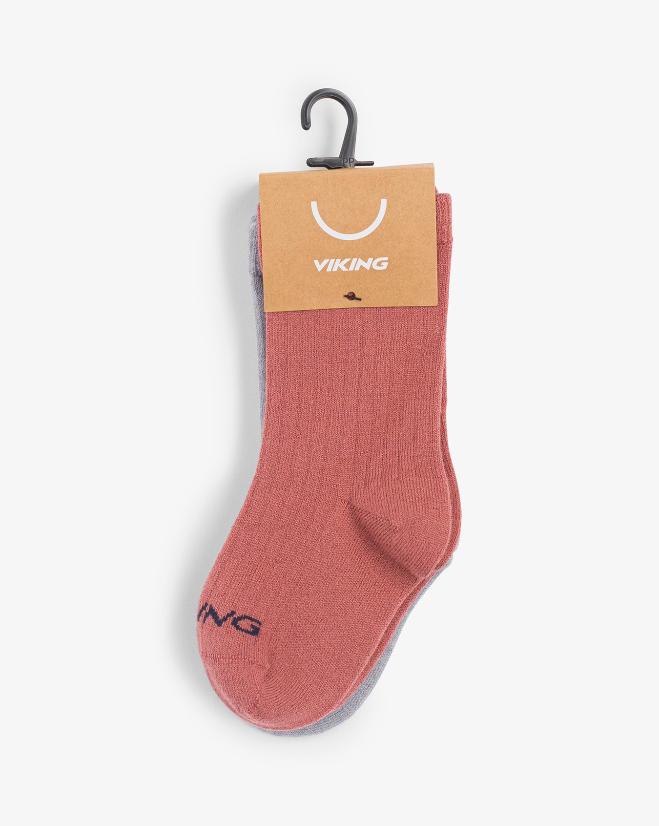 Toasty 2 Pack Wool Socks Pink