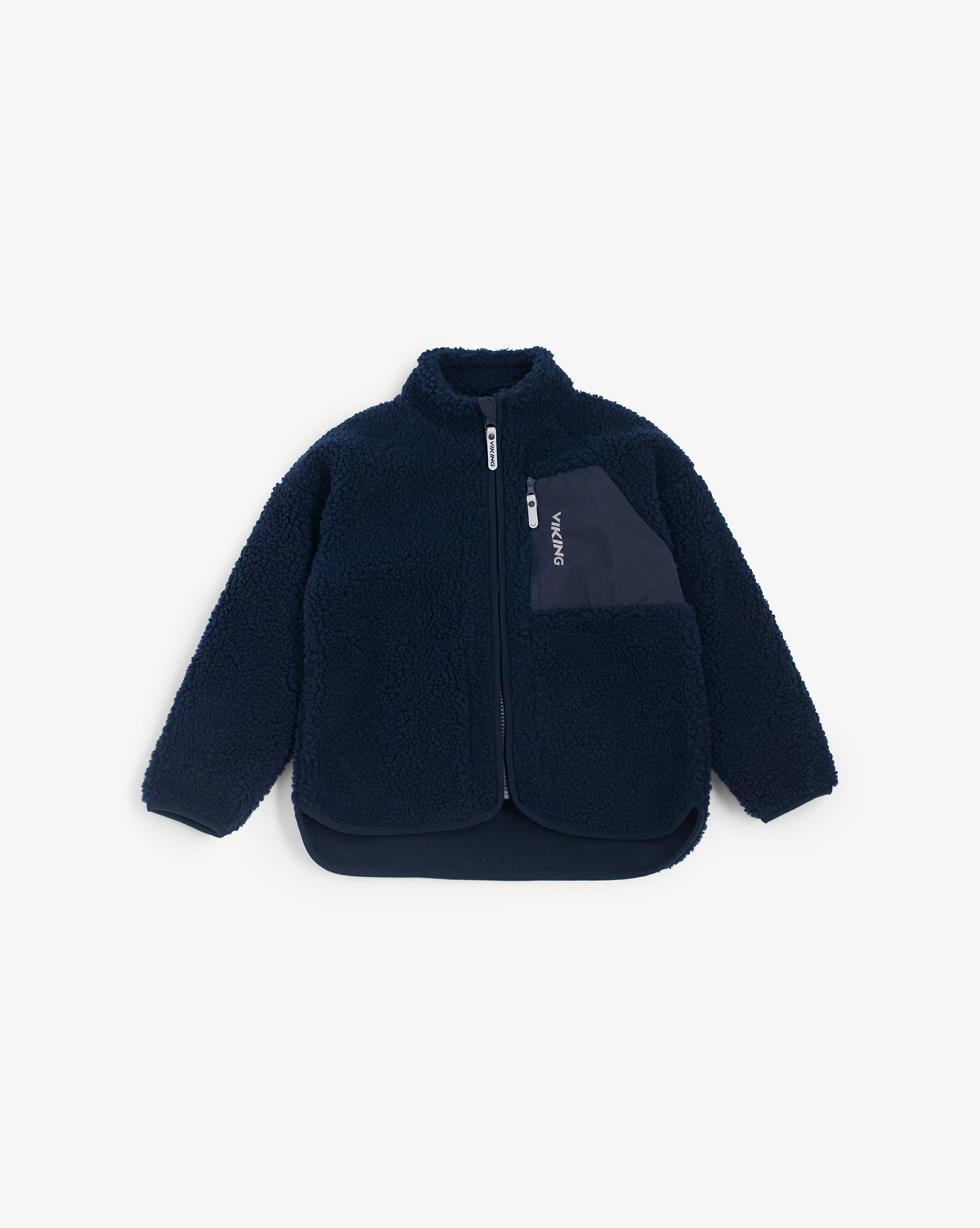 Playtime Pile Midlayer Jacket Navy