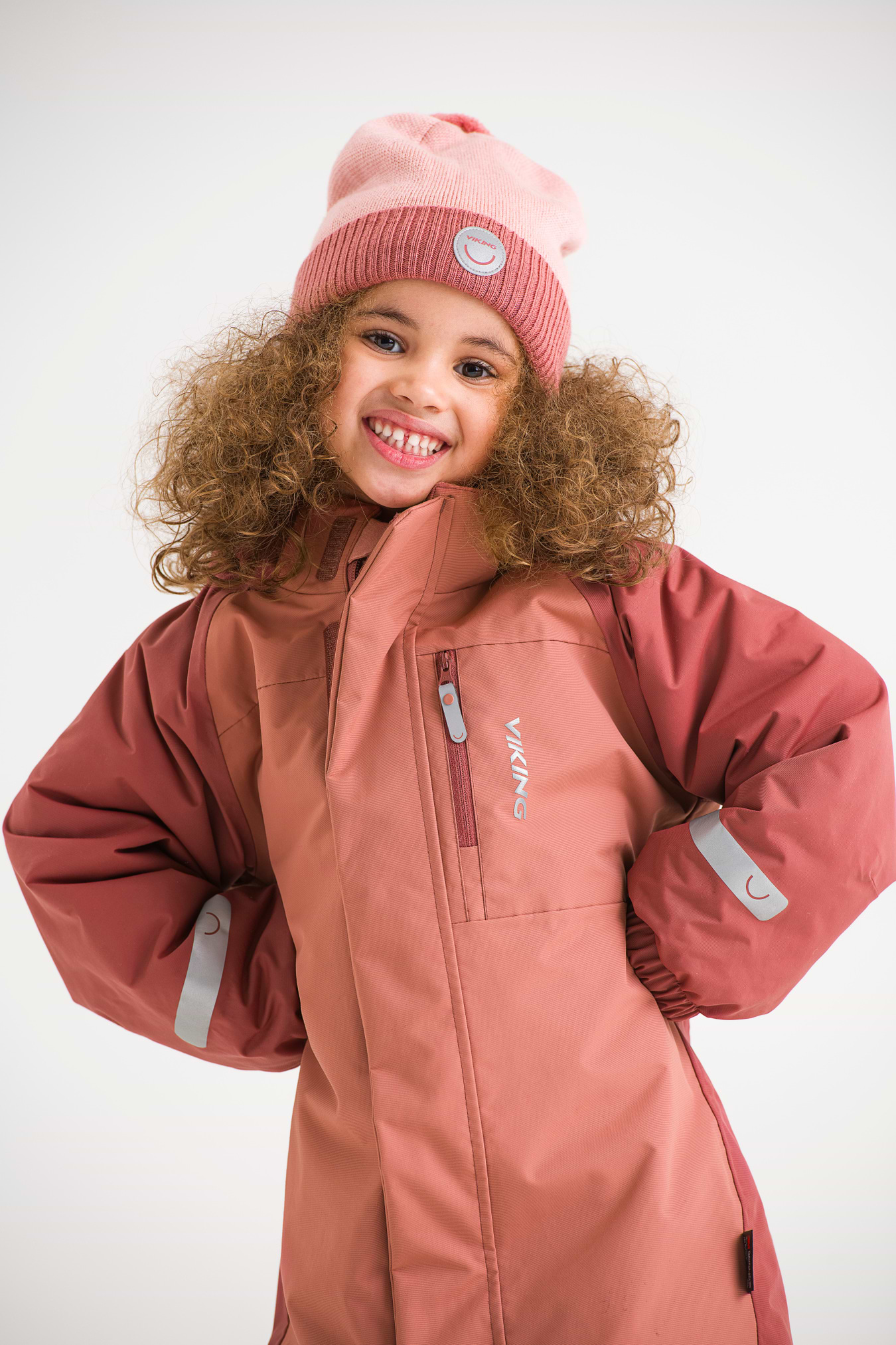 Toasty Winter Thermal Overall Pink