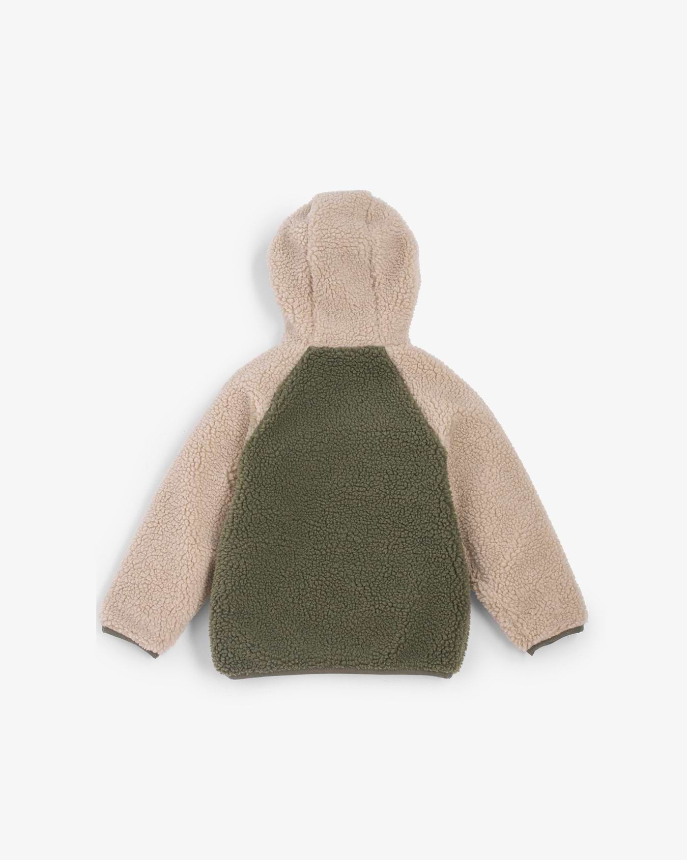 Play Reversible Pile Jacket Olive