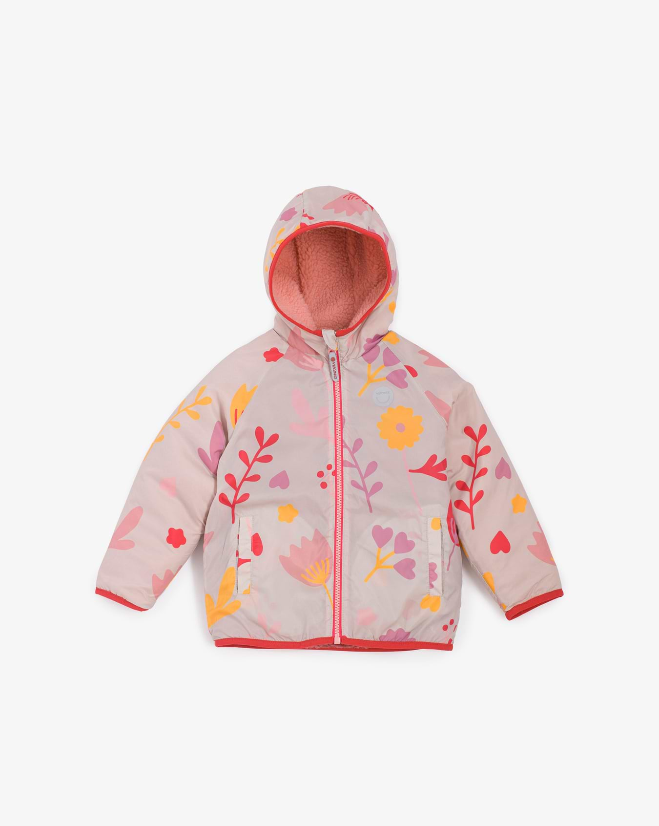 Play Reversible Pile Jacket Light Pink