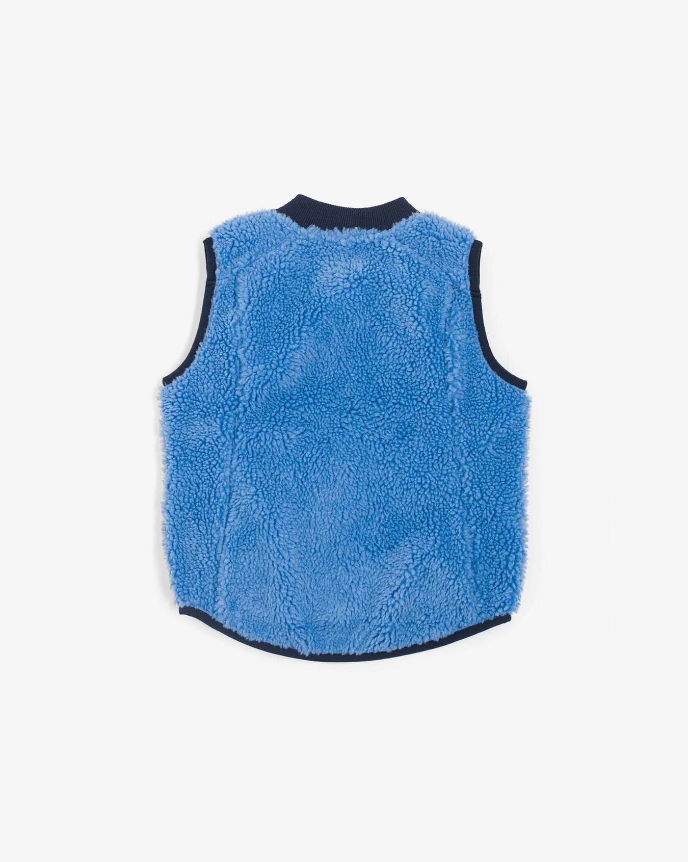 Playtime Pile Midlayer Vest Blue