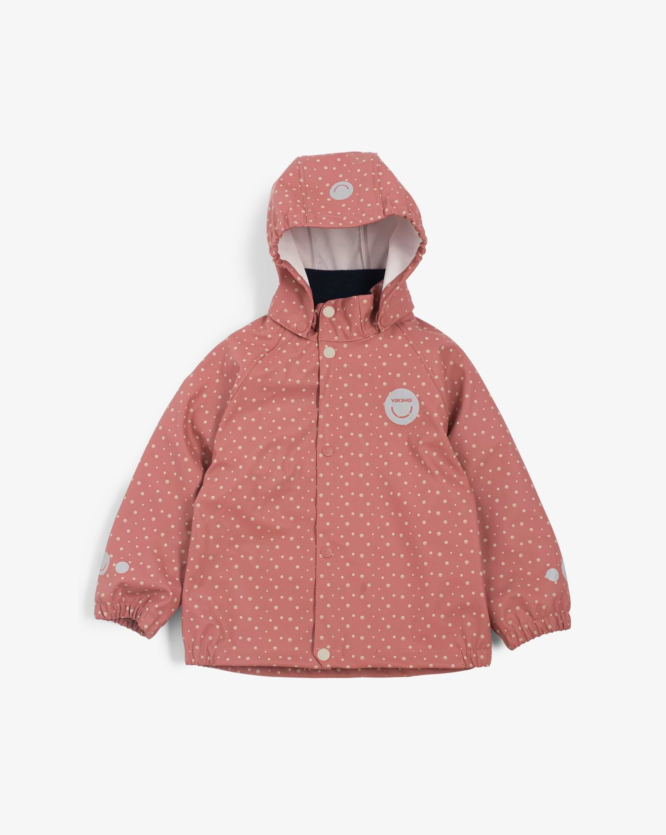 Jolly Print Rain Jacket Pink