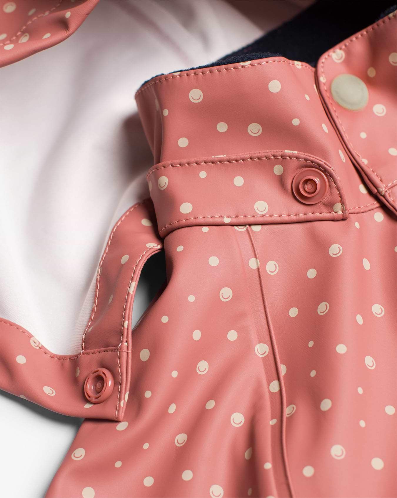 Jolly Print Rain Jacket Pink