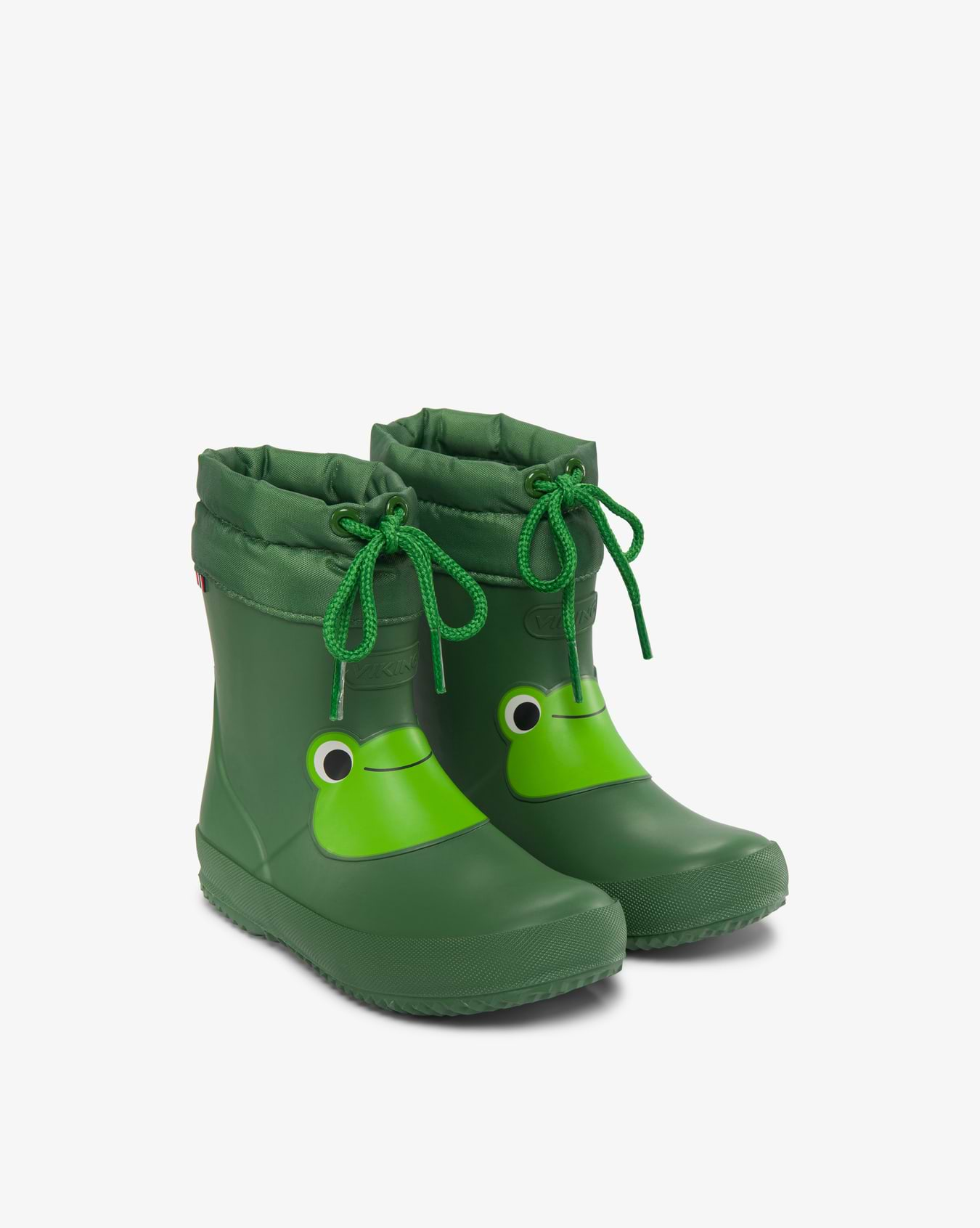 Alv Indie Print Green Rubber Boot