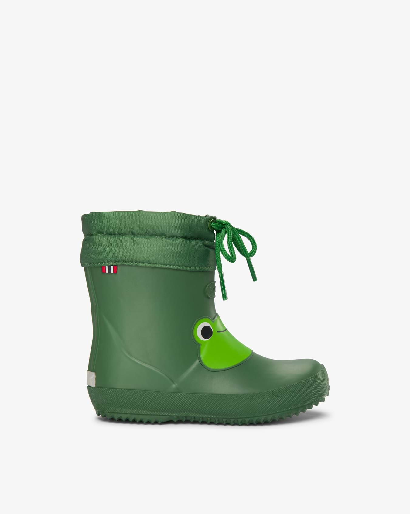 Alv Indie Print Green Rubber Boot