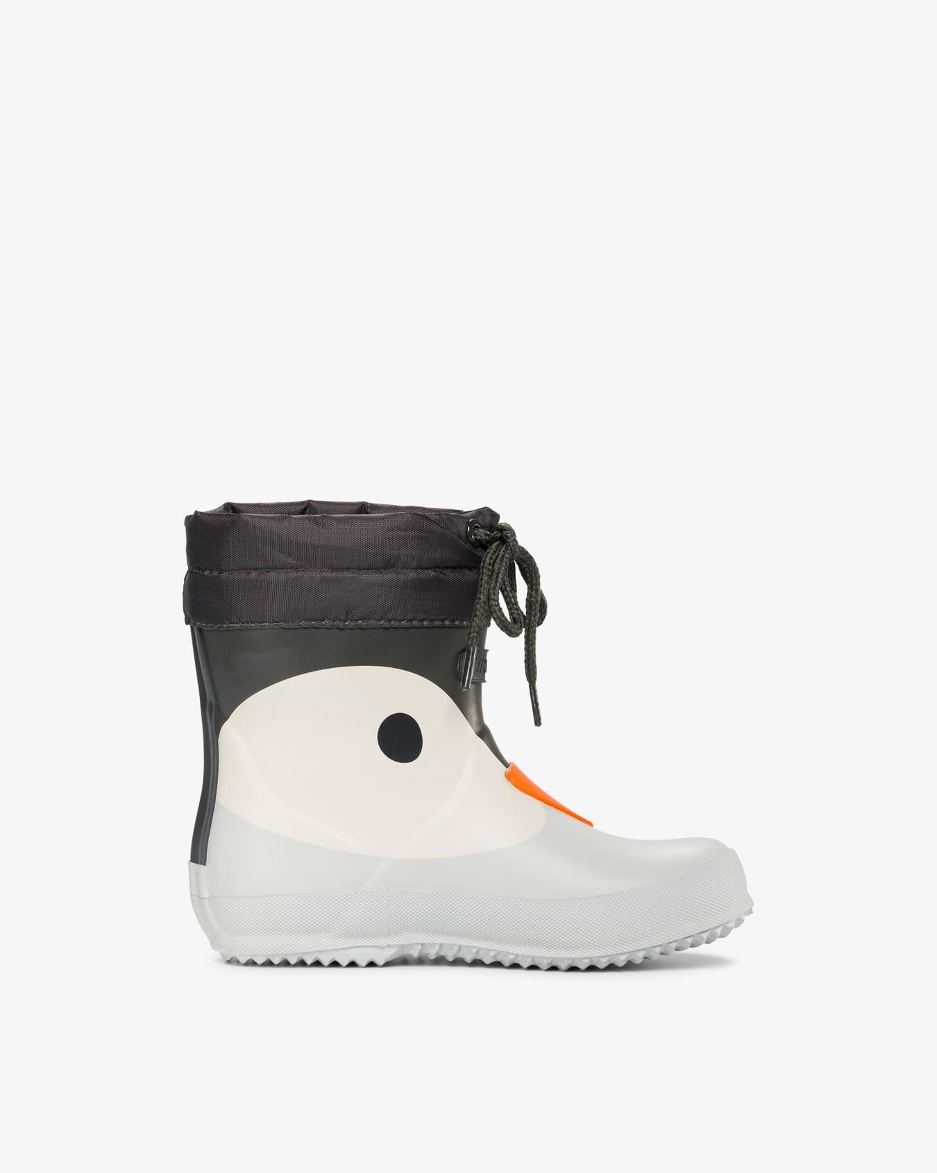 Alv Indie Print Light Grey Rubber Boot