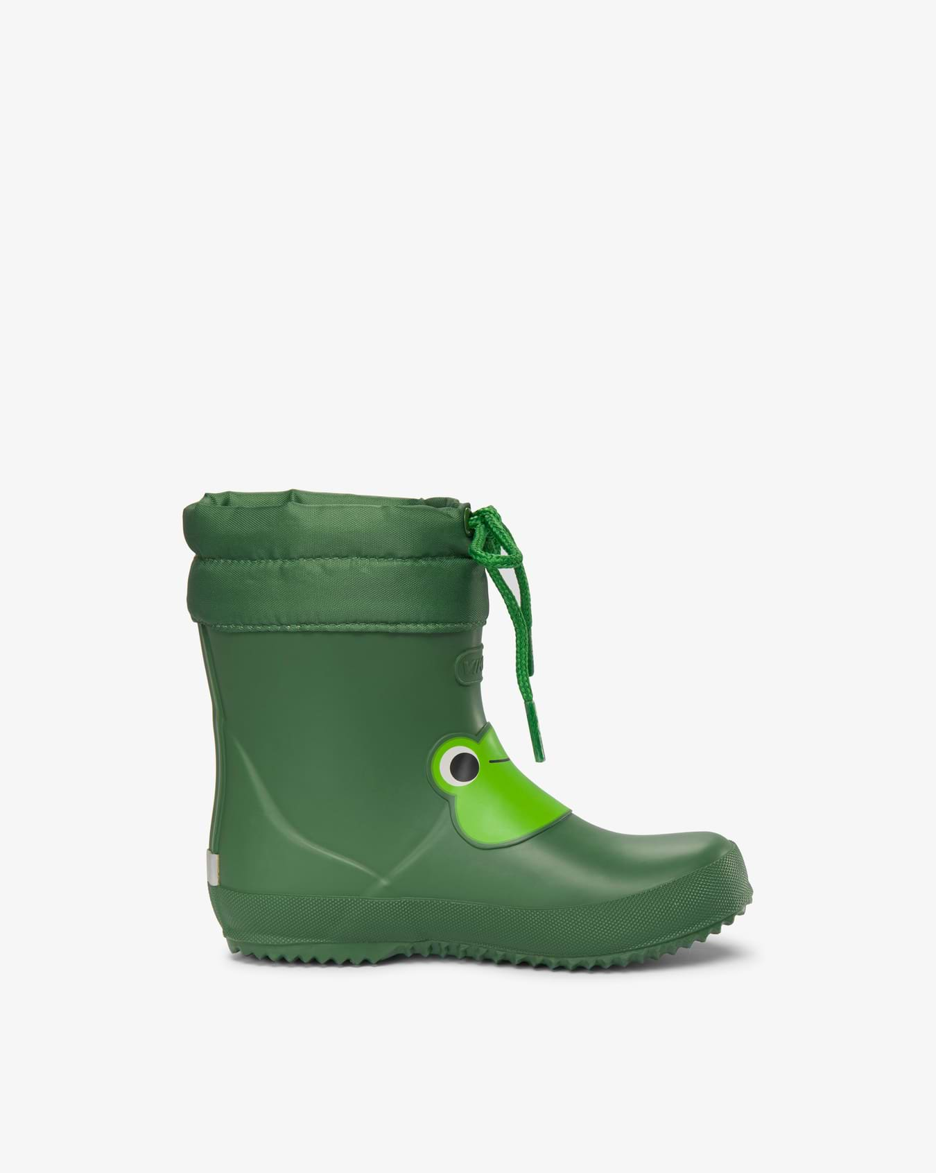 Alv Indie Print Green Rubber Boot