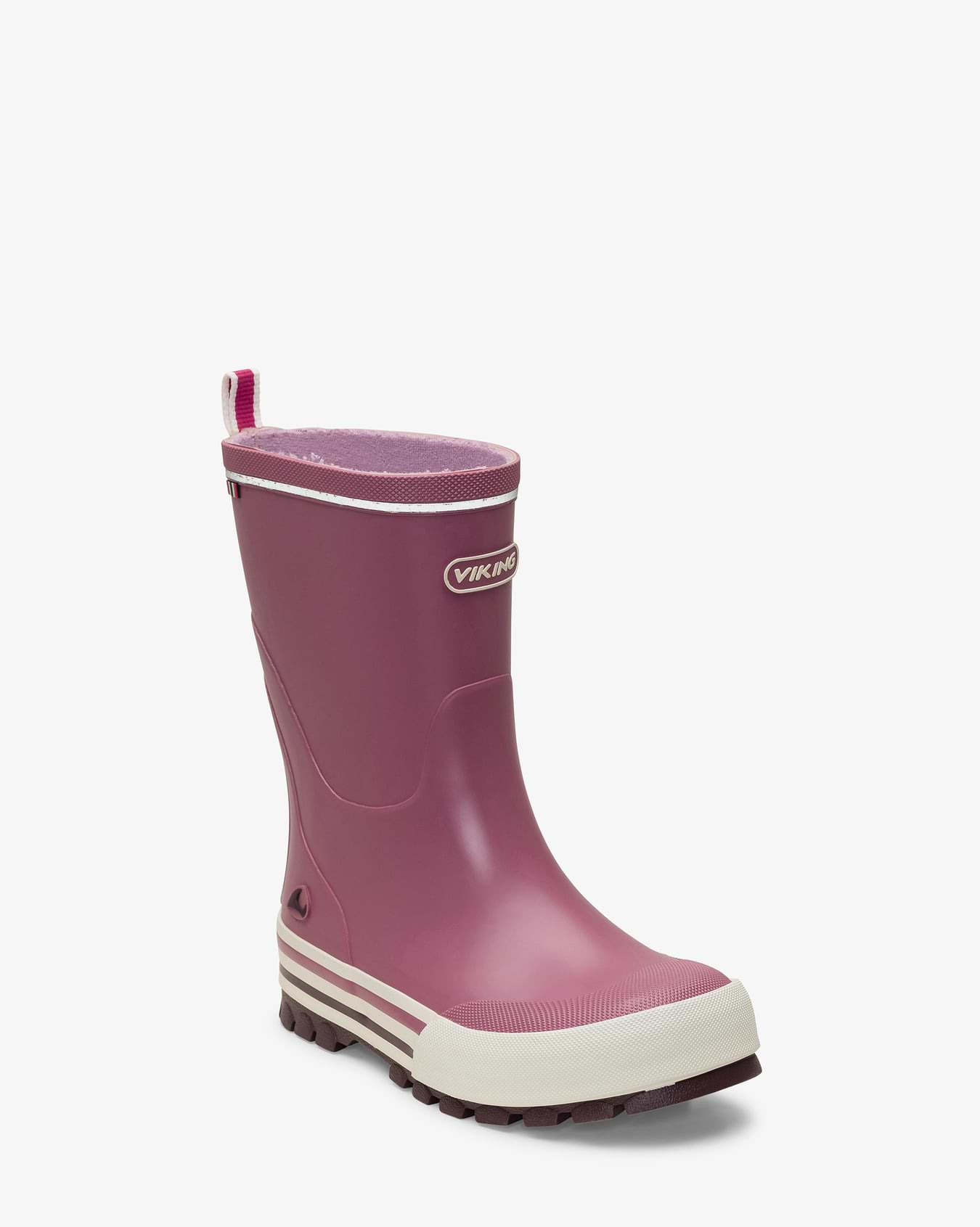 Jolly Fuchsia/White Rubber Boot