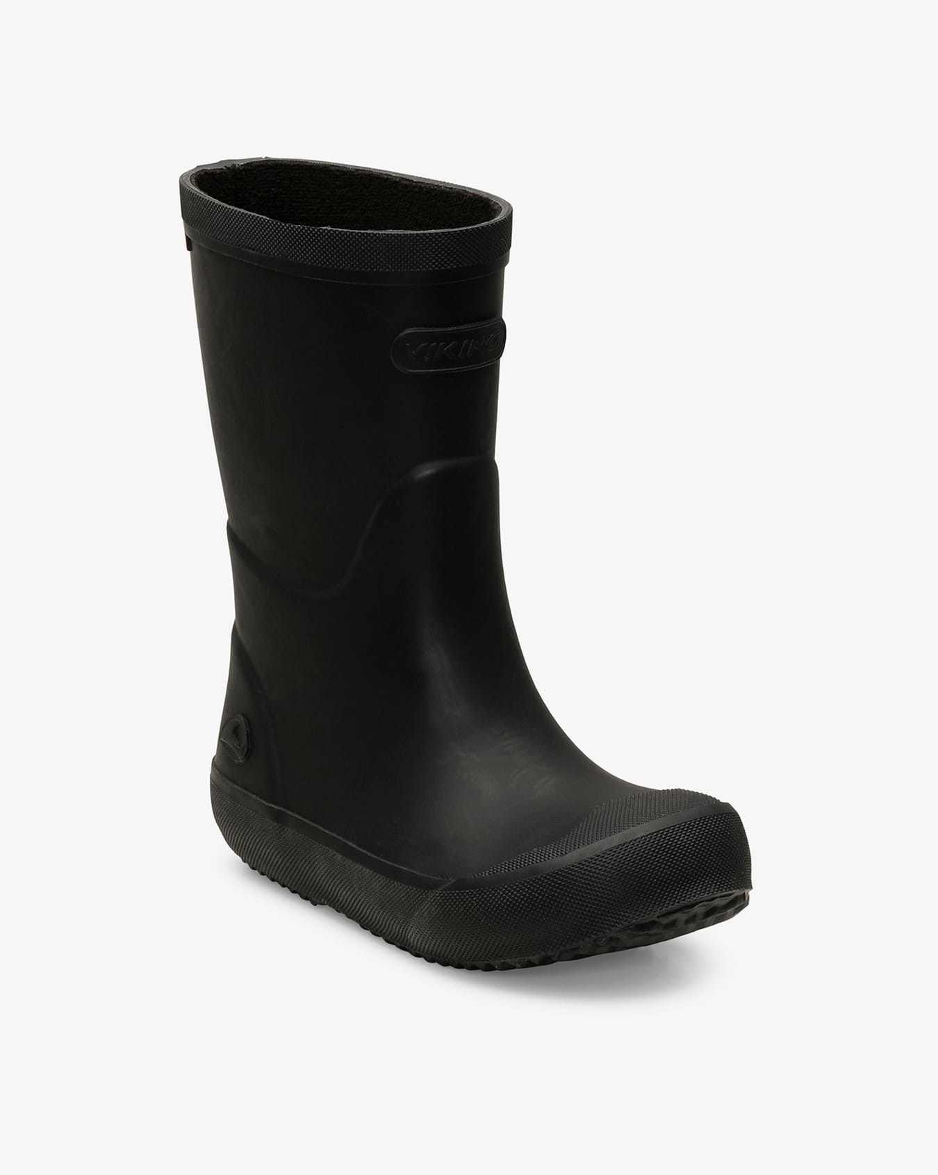 Classic Indie Black Rubber Boot