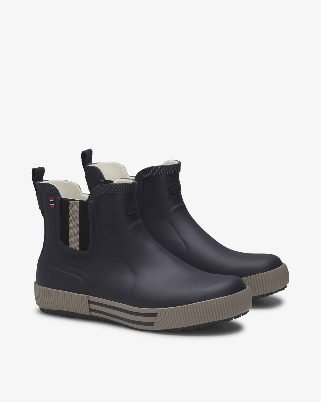 Stavern Navy/Pearlgrey Rubber Boot