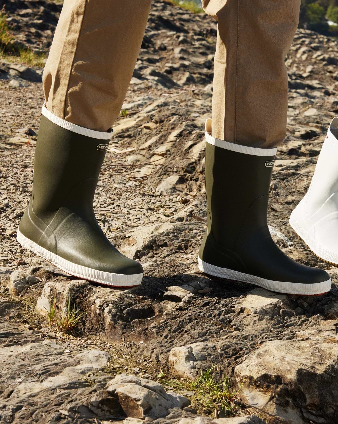Seilas Olive Rubber Boot