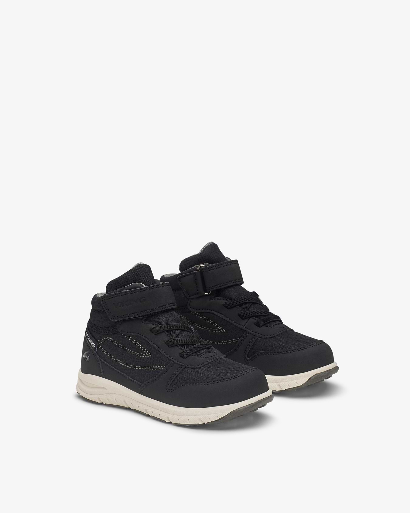 Hovet Mid WP Black/Grey Sneaker