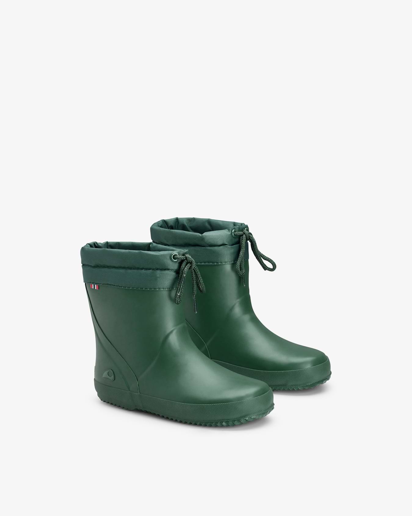 Viking Alv Indie Kids Rubber Boots Warmlined Green