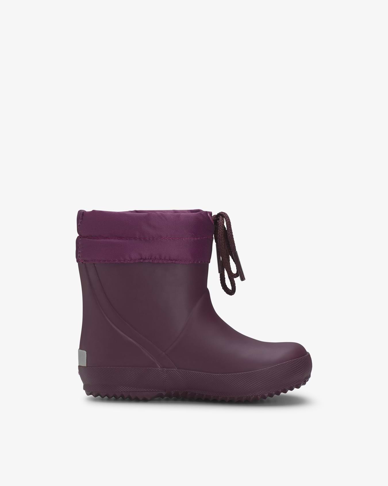 Viking Alv Indie Kids Rubber Boots Warmlined Purple
