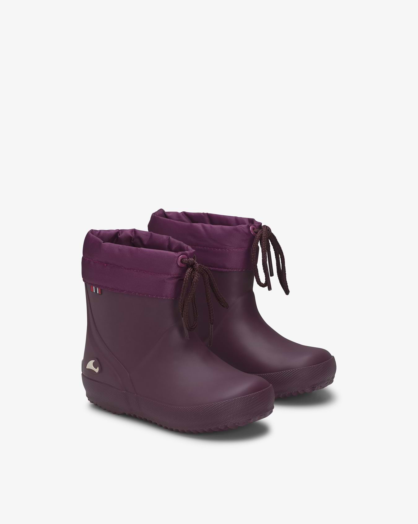 Viking Alv Indie Kids Rubber Boots Warmlined Purple