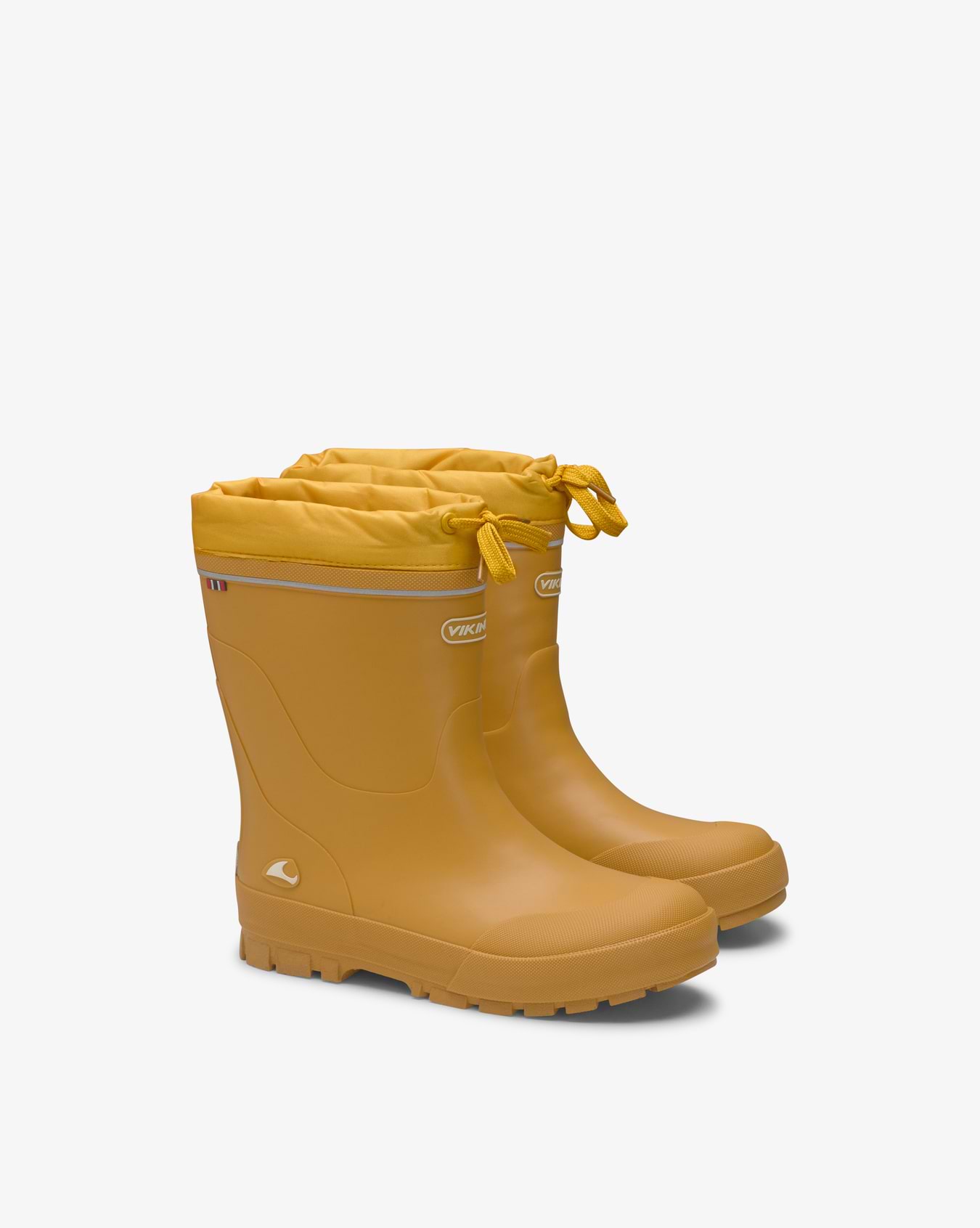 Viking Jolly Warm Kids Rubber Boots Yellow