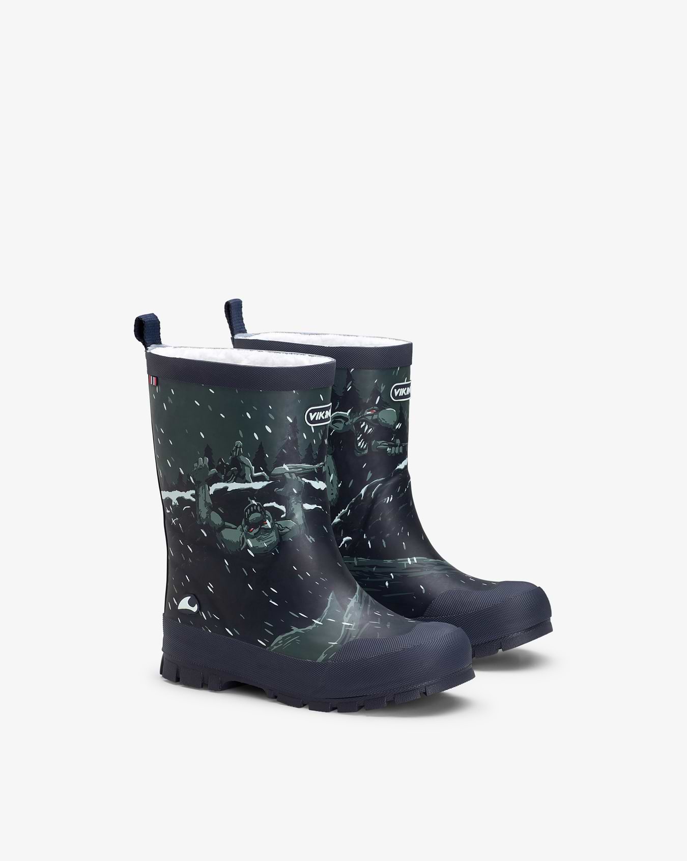 Jolly Thermo Print Blue Rubber Boots