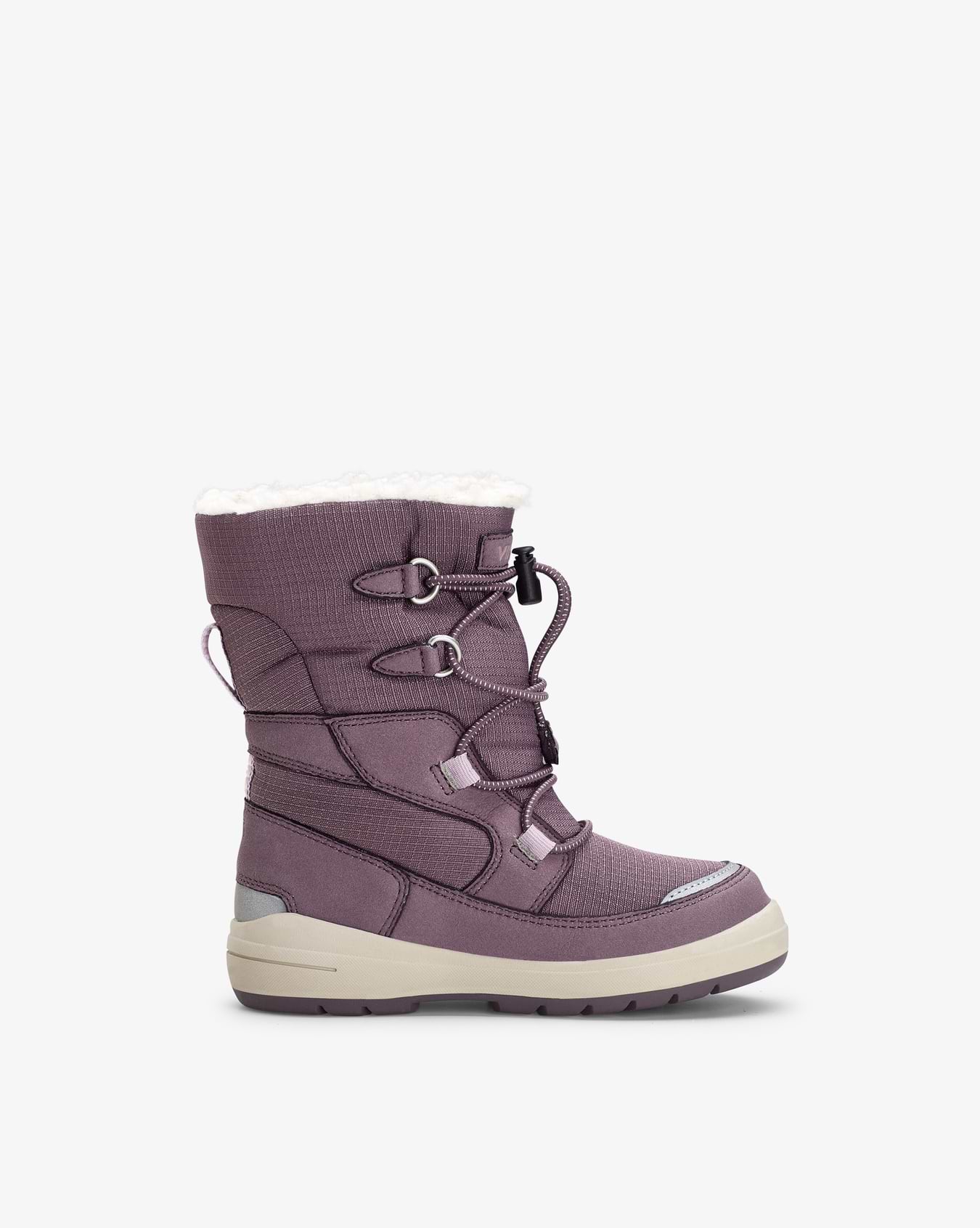 Viking Haslum Kids Winter Shoes Purple Gore-Tex Speedlace 