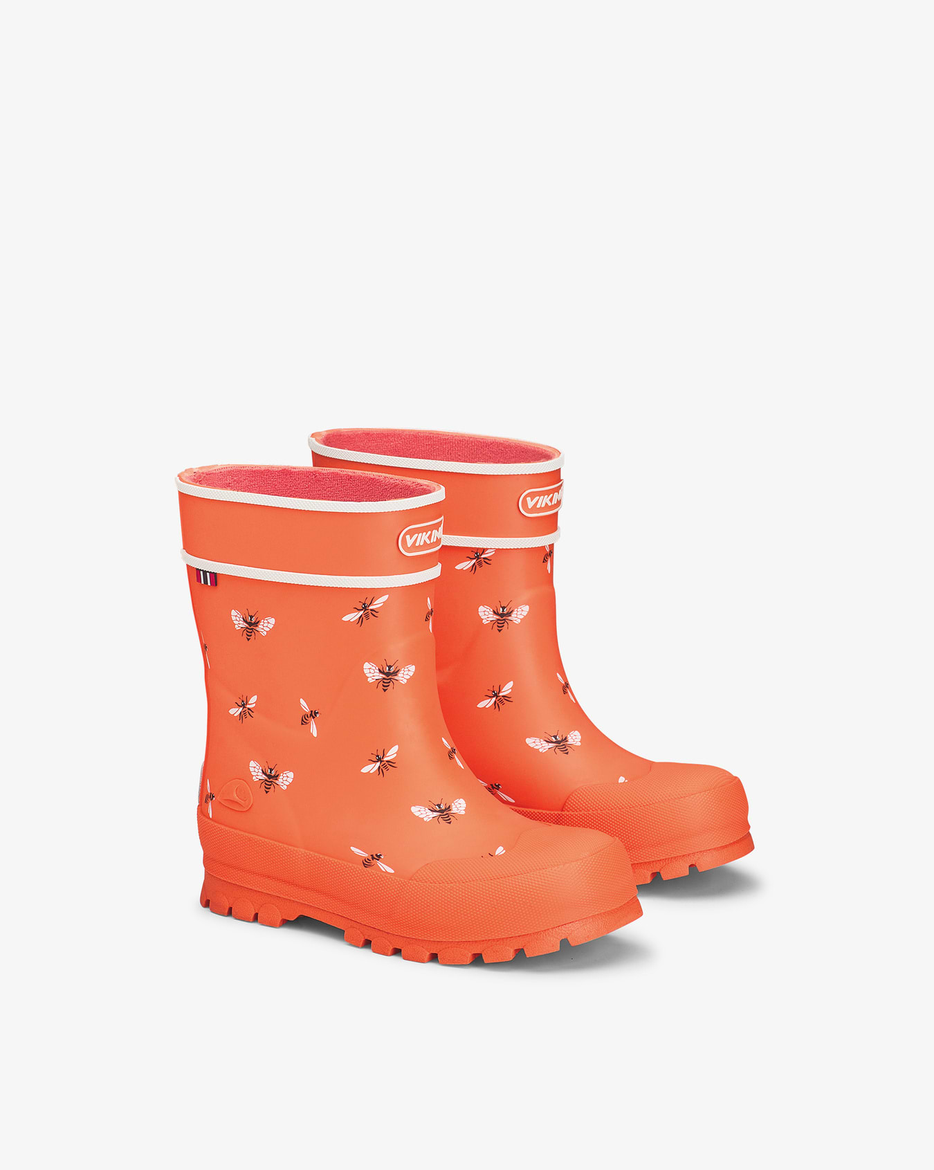 Alv Jolly Orange/White Rubber Boot