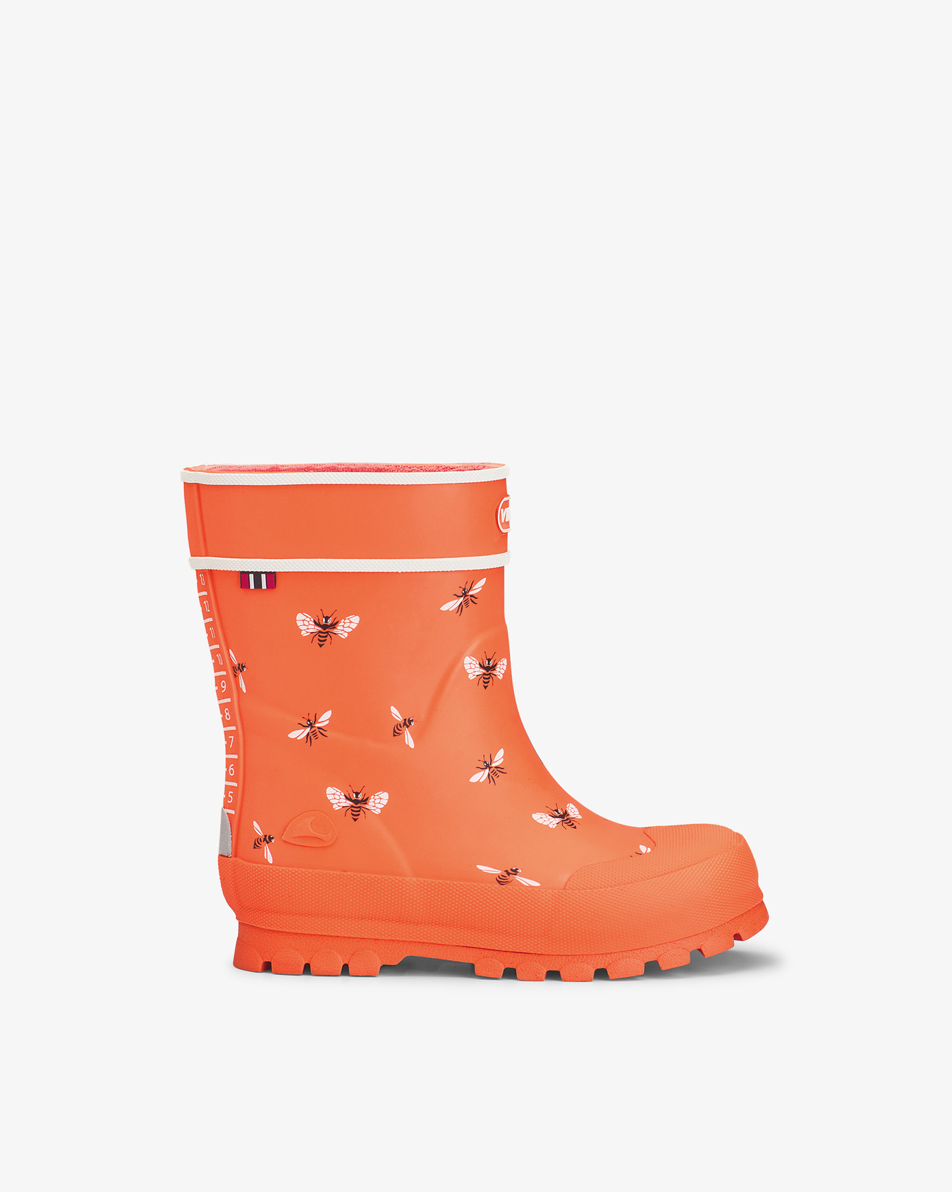 Alv Jolly Orange/White Rubber Boot