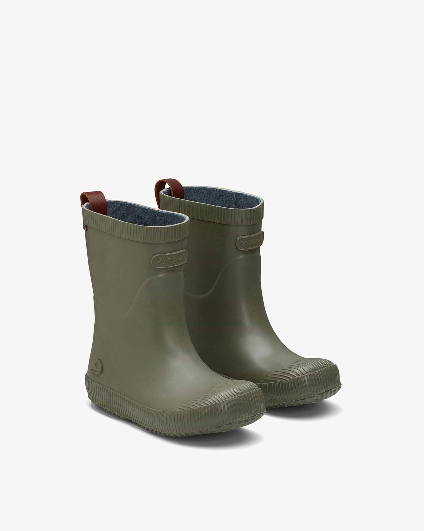 Indie Urban Olive Rubber Boot