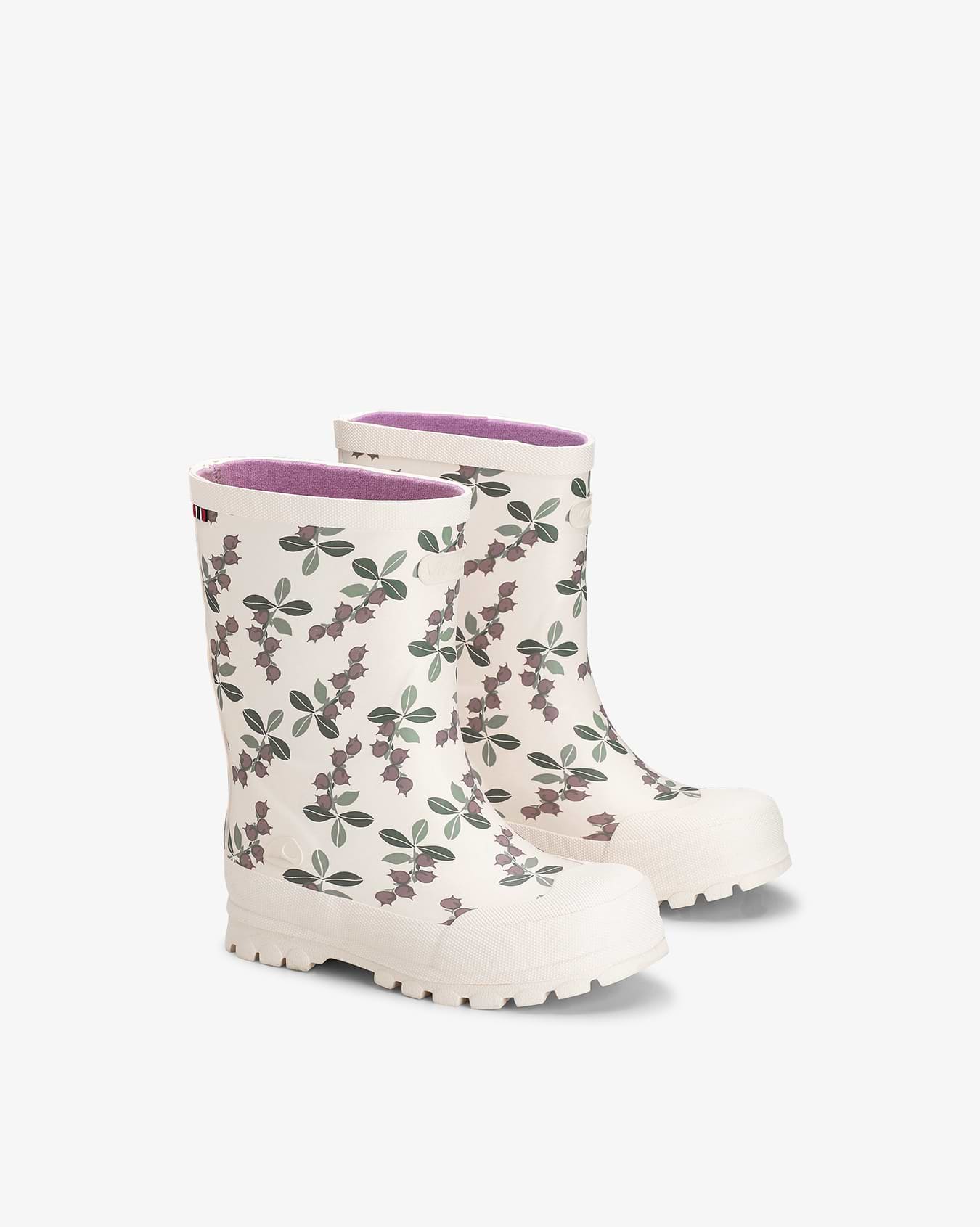 Jolly Print Light Pink/Olive Rubber Boot