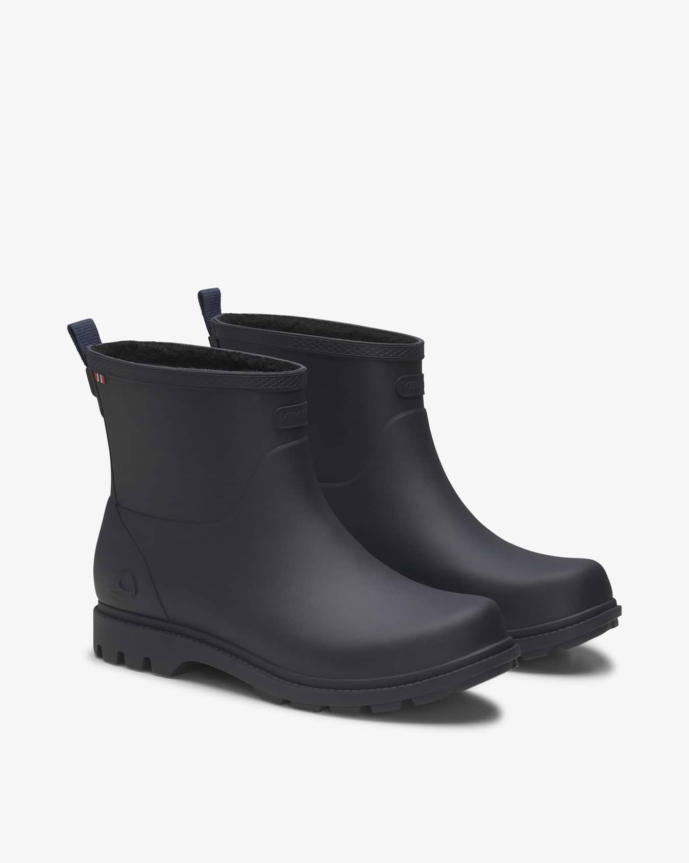 Noble Warm Navy Rubber Boot