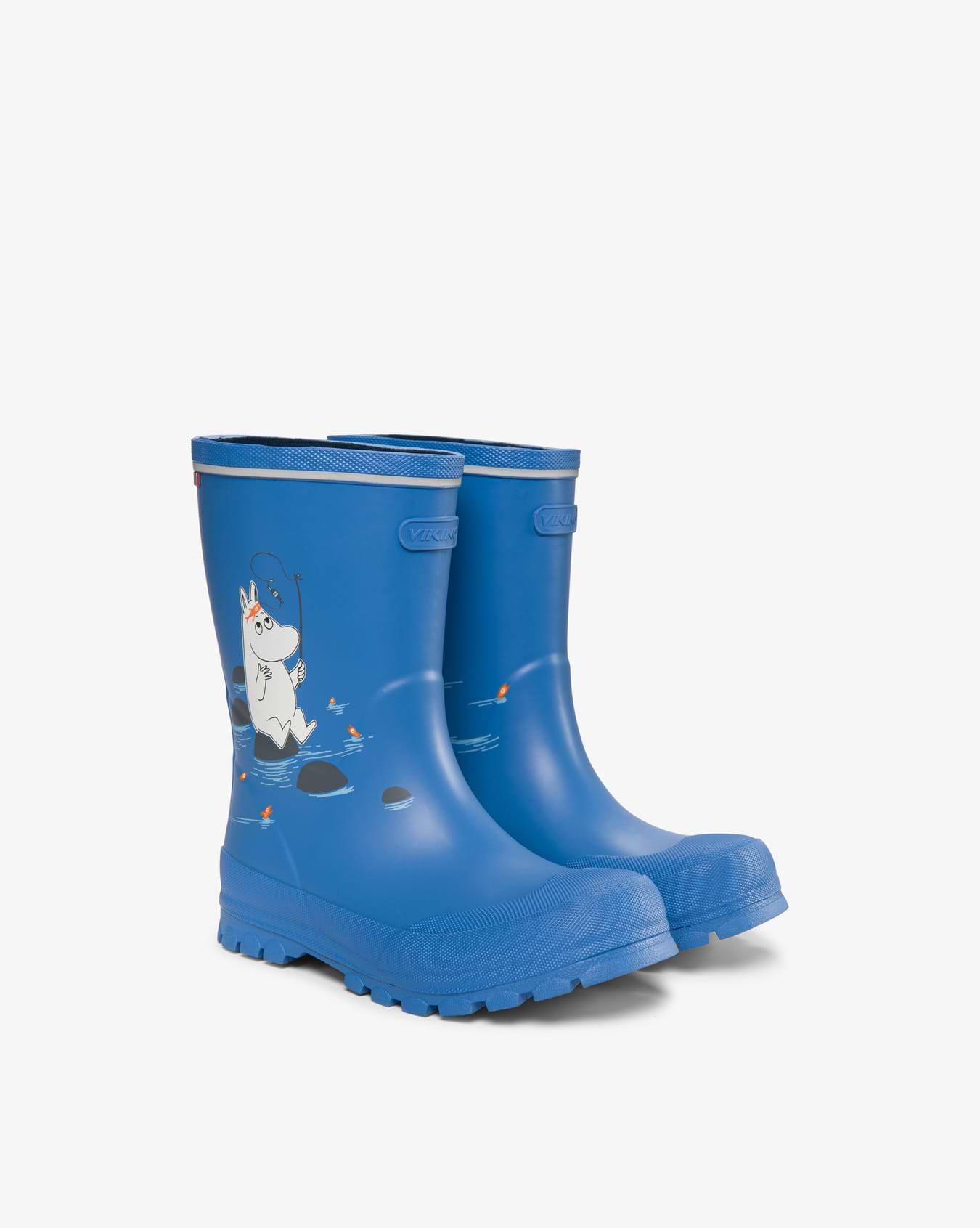 Viking Jolly Moomin Kids Rubber Boots Blue
