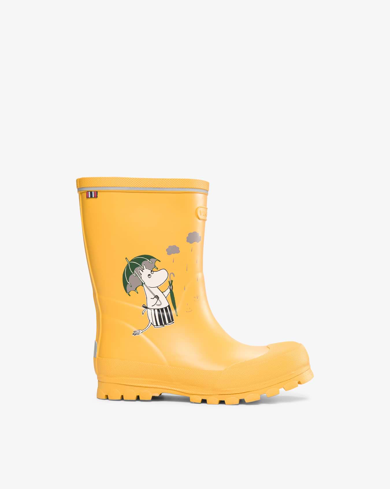 Viking Jolly Moomin Kids Rubber Boots Yellow