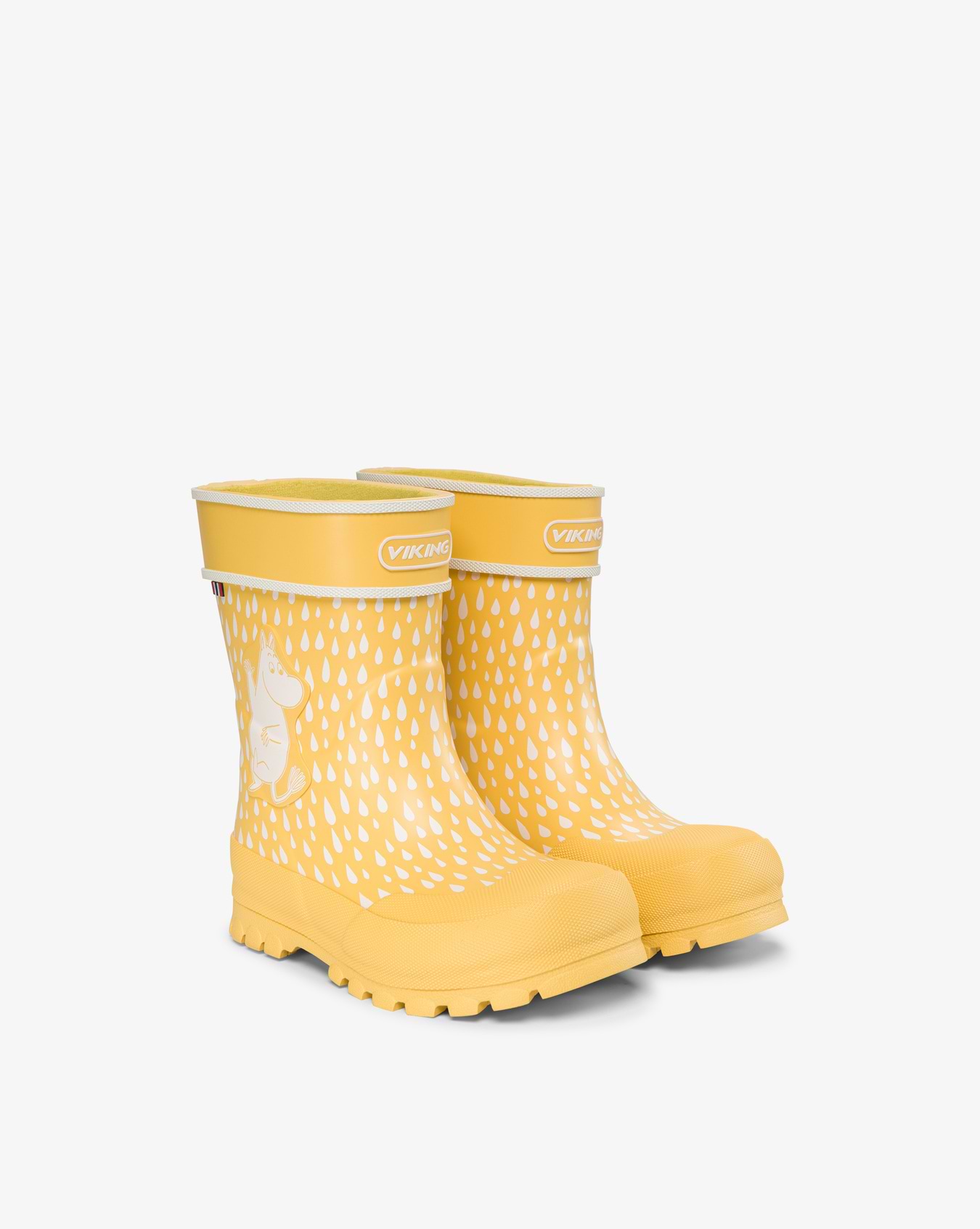 Viking Alv Jolly Moomin Kids Rubber Boots Yellow