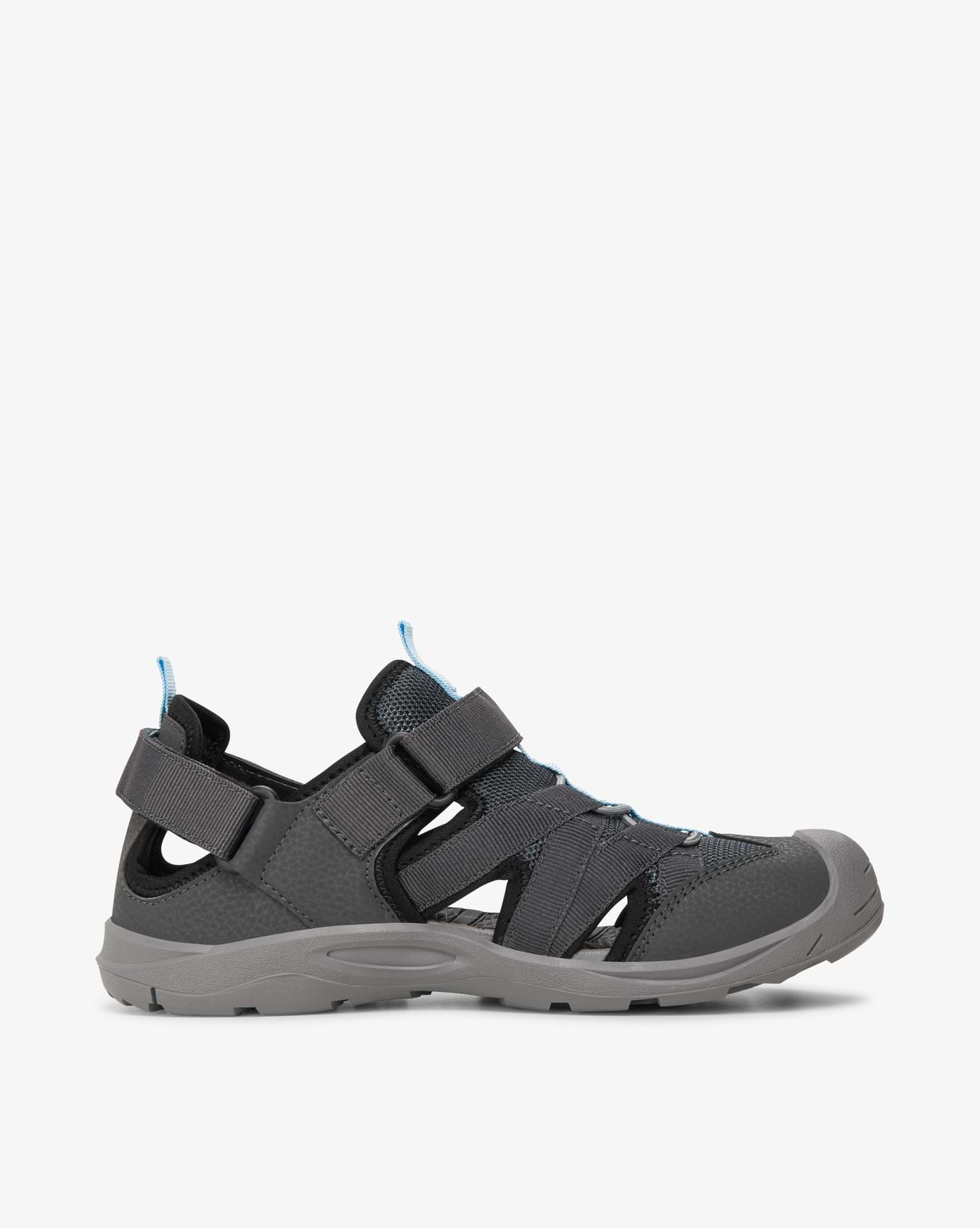 Adventure Unisex Sandal Charcoal/Light Blue