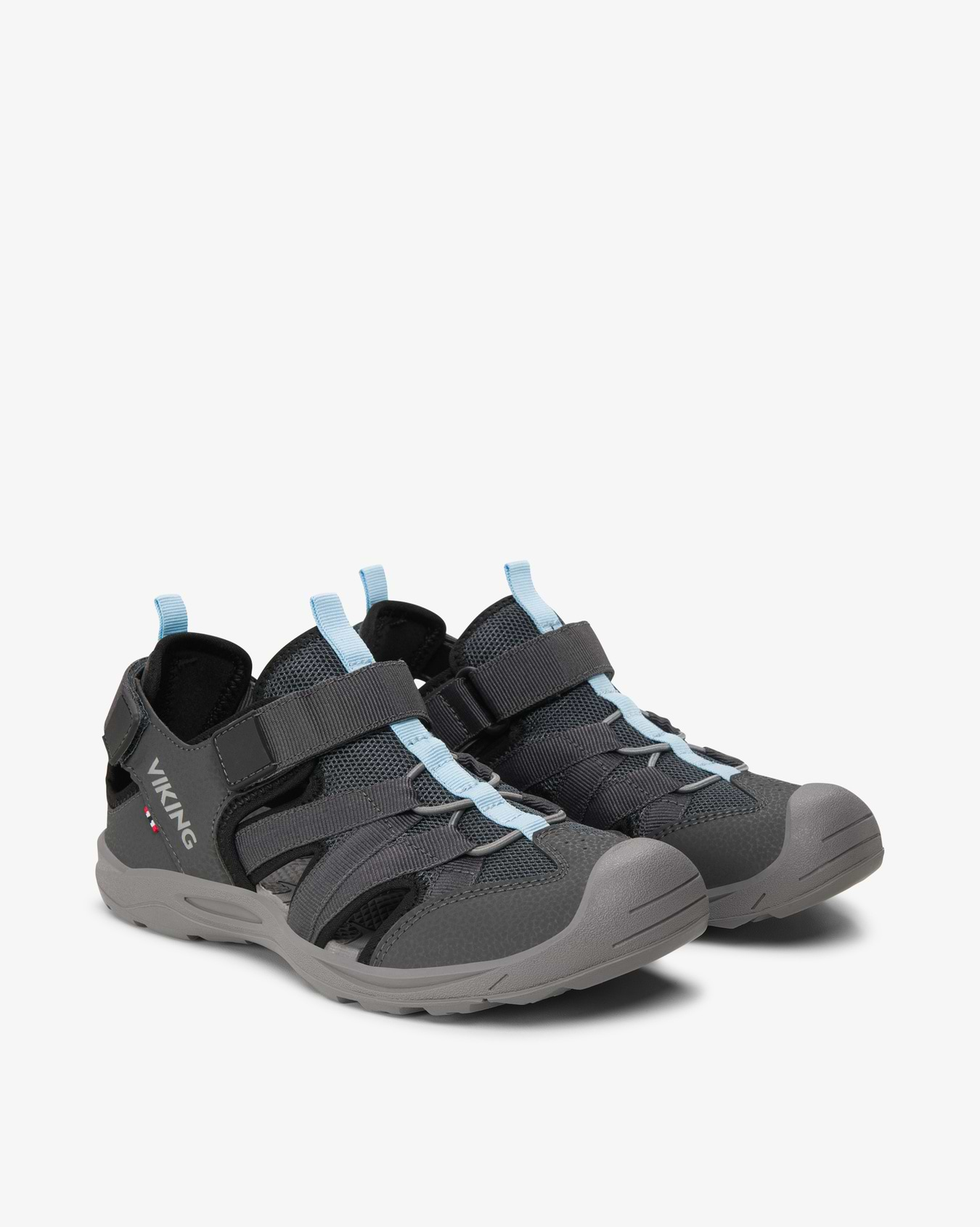 Adventure Unisex Sandal Charcoal/Light Blue