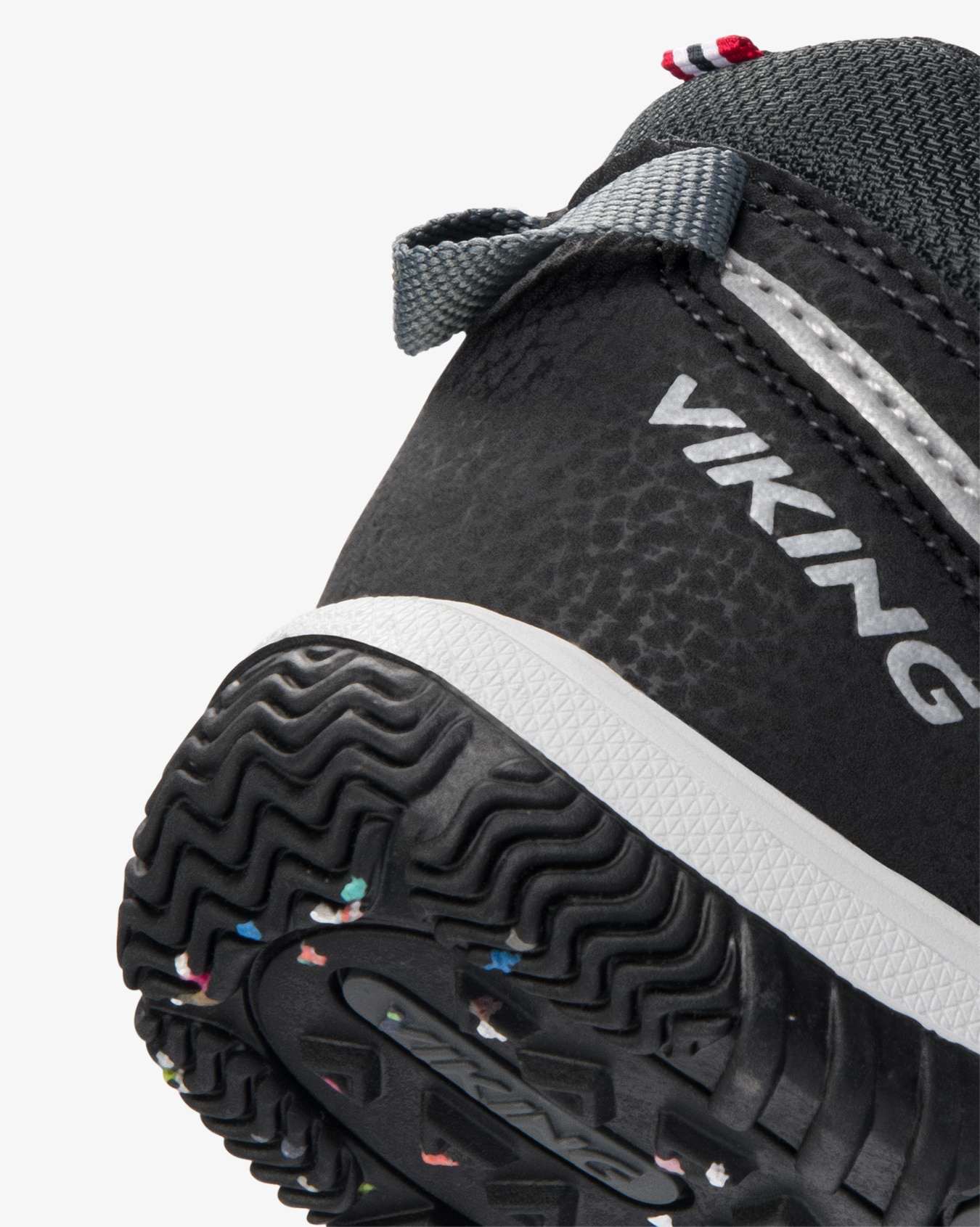 Viking Cascade Mid GTX 2V Kids Sneaker Black Gore-Tex Velcro 