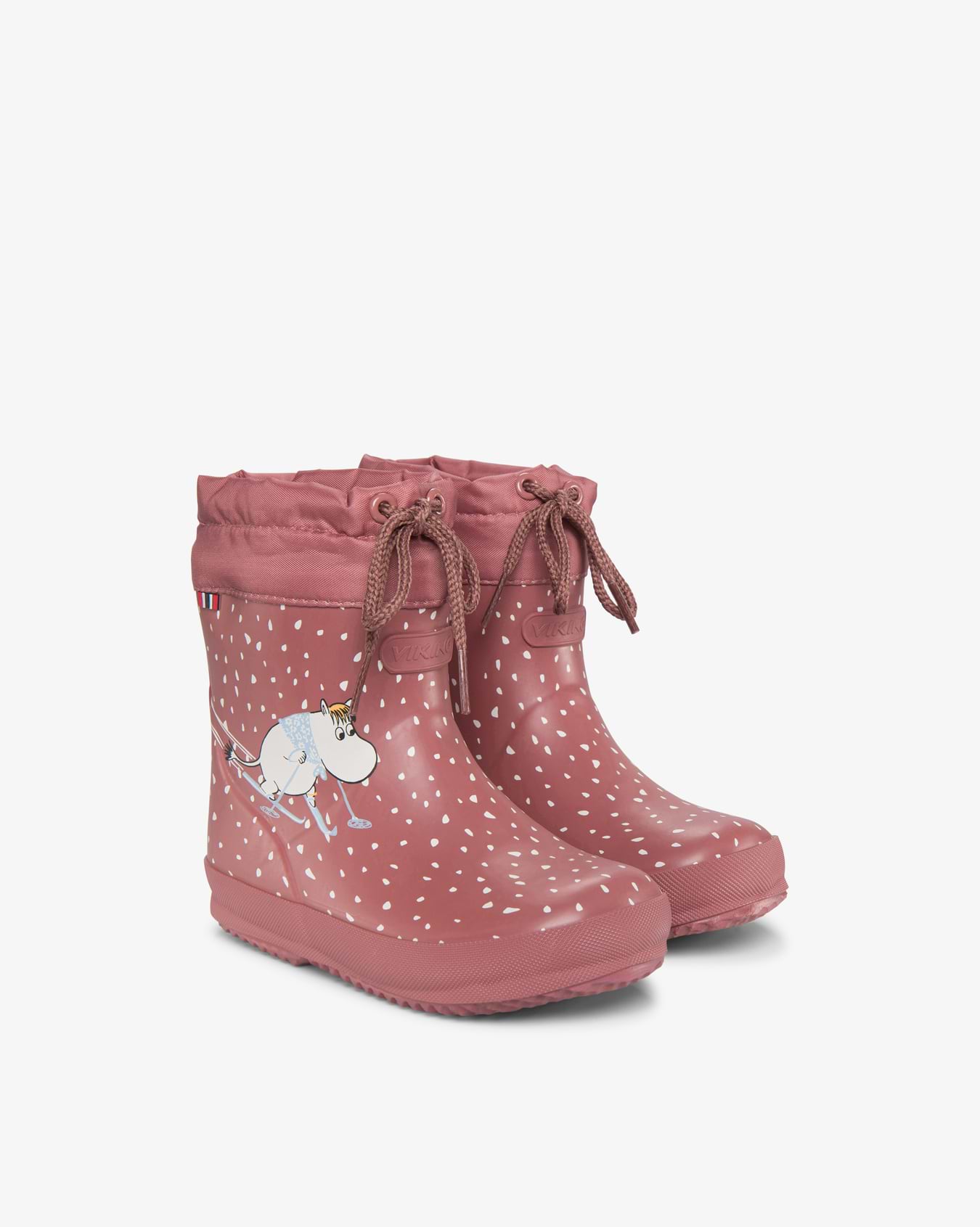 Viking Alv Indie Warm Moomin Kids Rubber Boots Pink