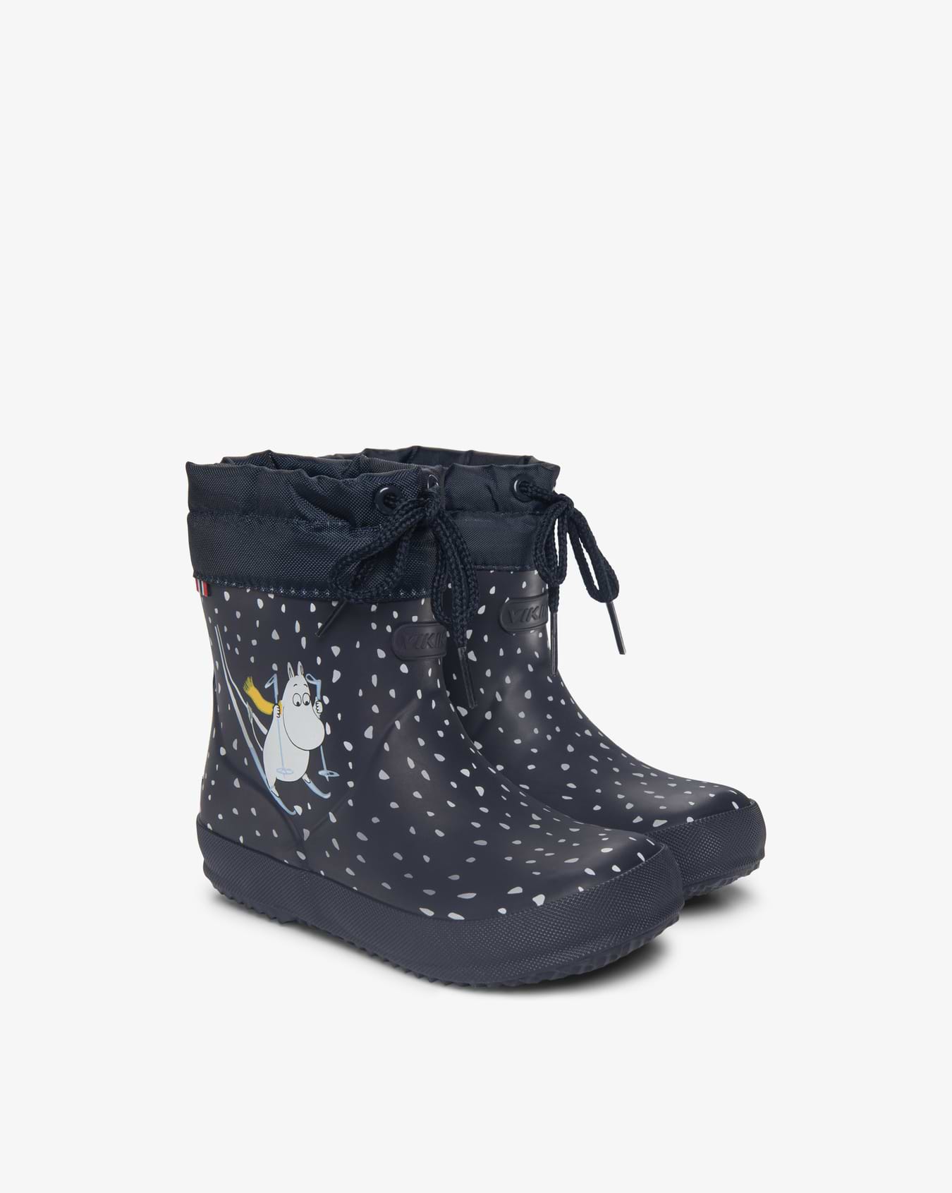 Viking Alv Indie Warm Moomin Kids Rubber Boots Blue