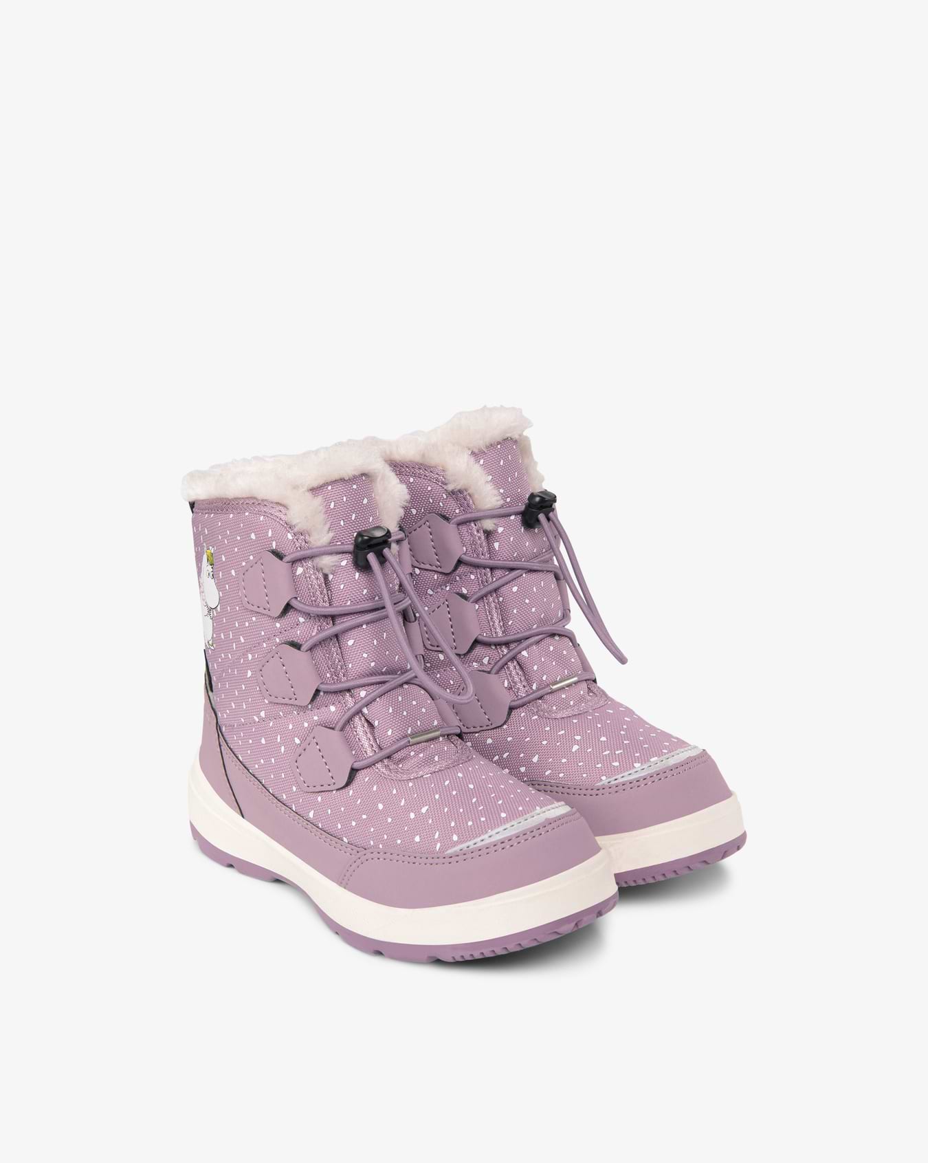 Viking Toasty Moomin Kids Winter Shoes Pink Gore-Tex Speedlace